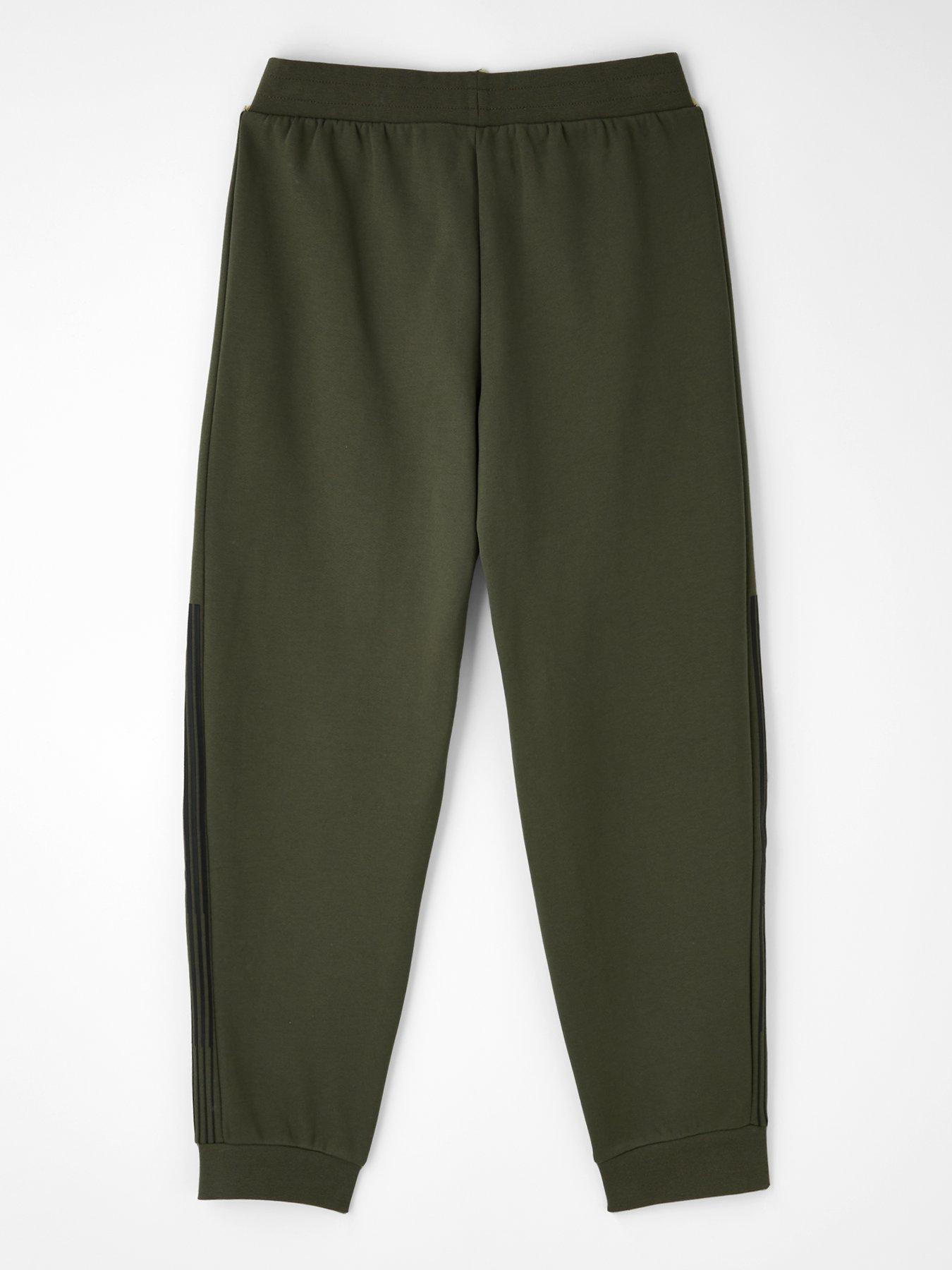 back image of ea7-emporio-armani-boys-train-7-lines-jog-pants-khaki