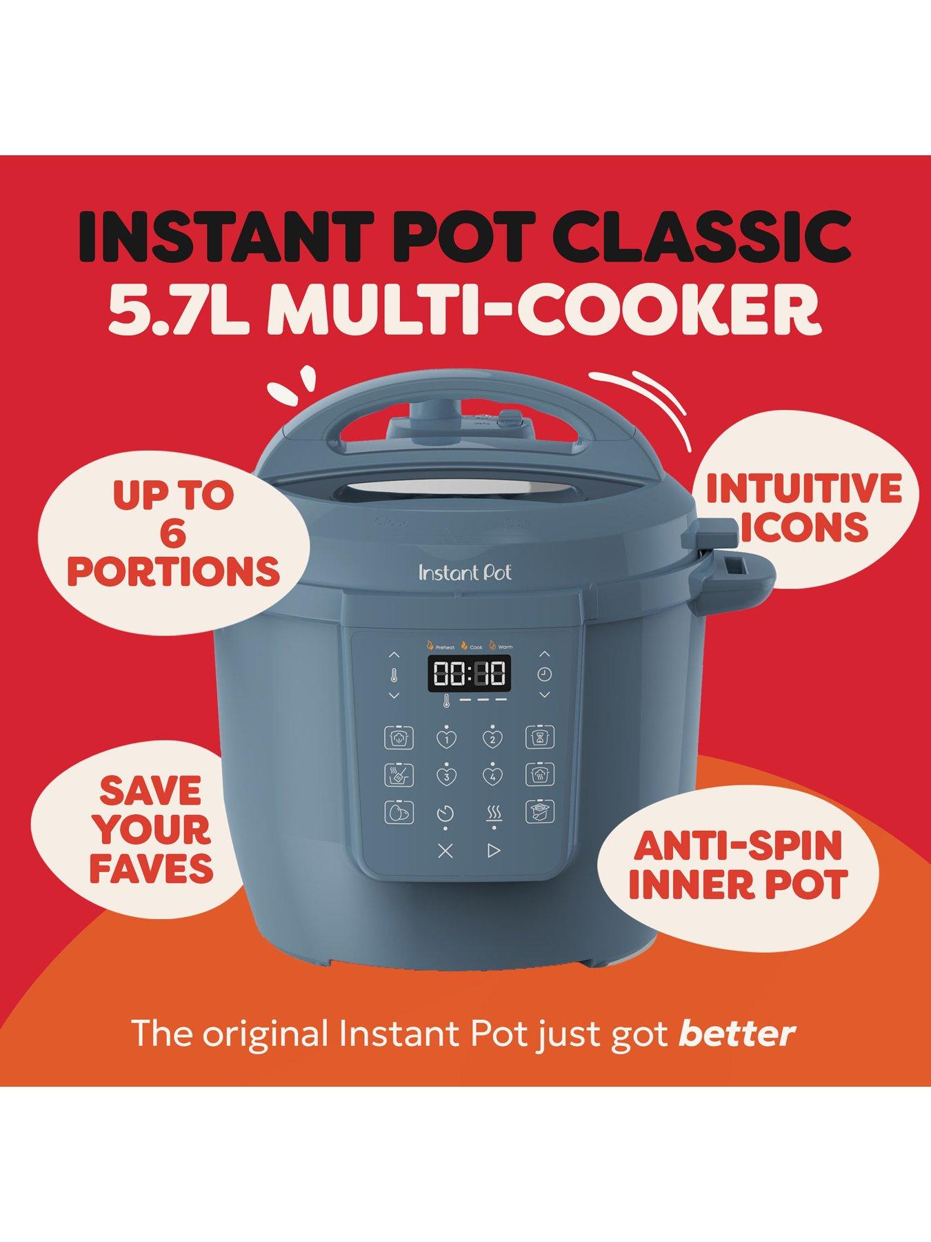 stillFront image of instant-pot-classic-57l-multi-cooker-daydream-blue