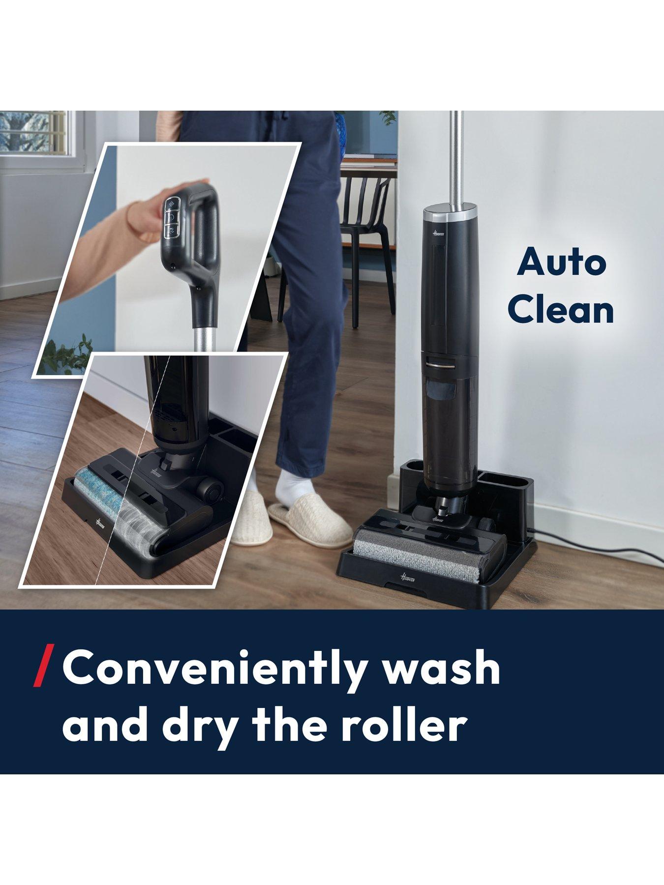 Image 6 of 7 of Hoover Turbo Clean Wet&amp;Dry Cordless Hard Floor Washer &amp; Vacuum with Anti Hair Wrap and Double Edge Cleaning HW3