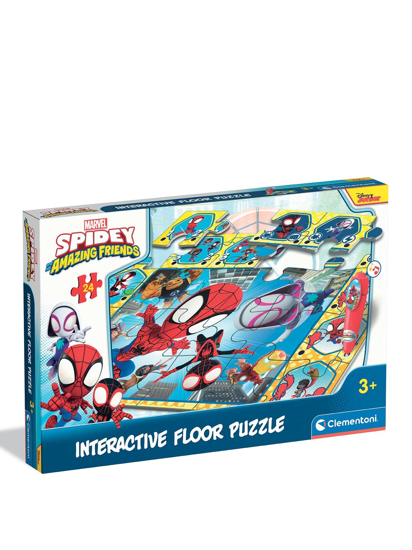 Clementoni Interactive Floor Puzzle - Marvel Spidey Amazing Friends ...
