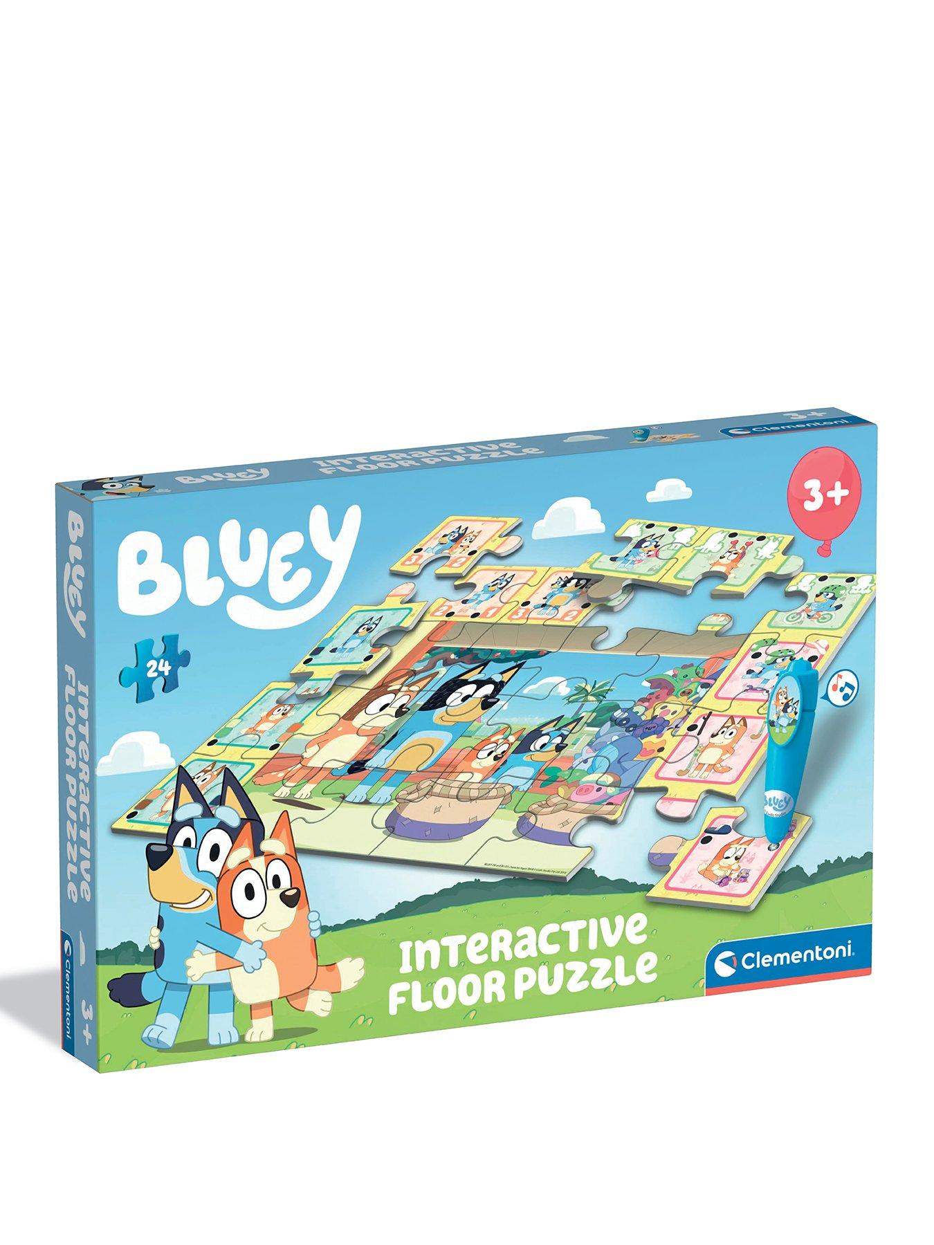 undefined Interactive Floor Puzzle - Bluey