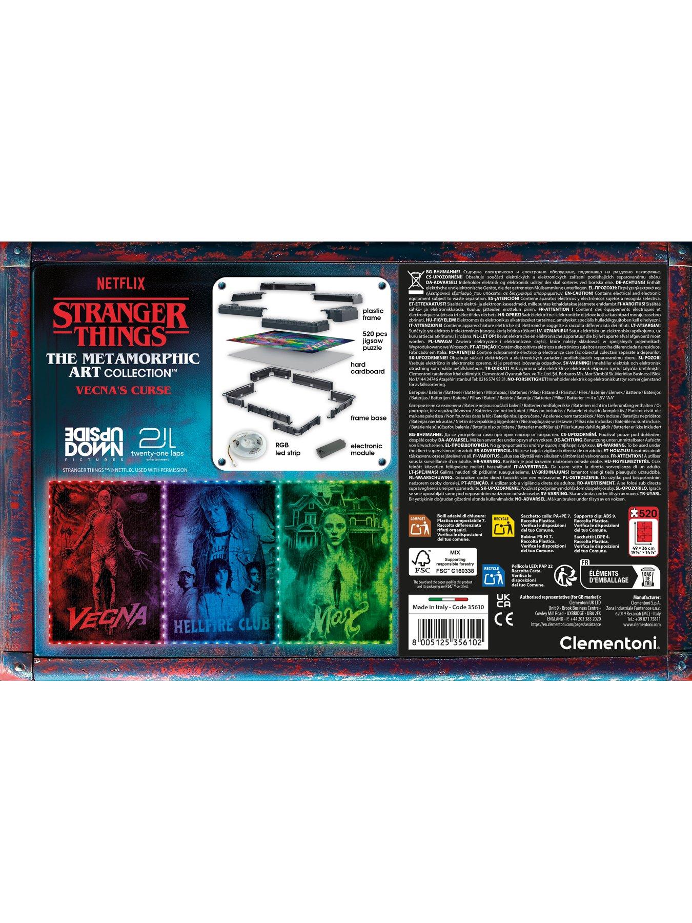  image of clementoni-stranger-things-ndash-vecnas-curse-ndash-520-piece-jigsaw-puzzle-with-metamorphic-art-and-led-light-display