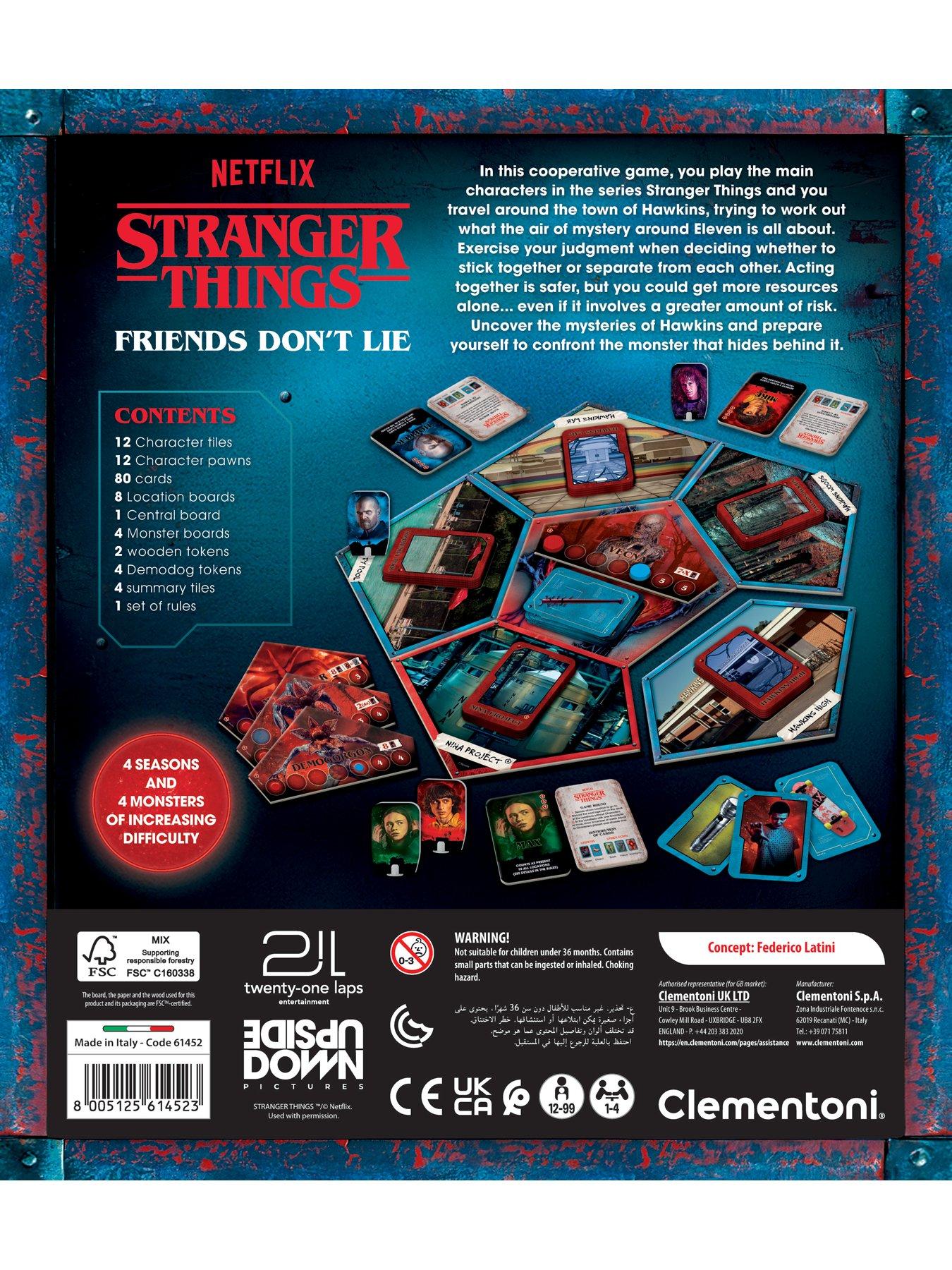 Image 3 of 3 of Clementoni Stranger Things - Friends Don't Lie