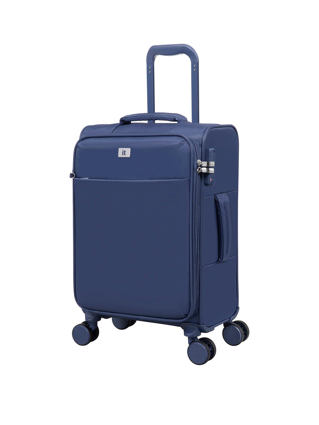 undefined Lustrous Luxe Night Blue Cabin Suitcase