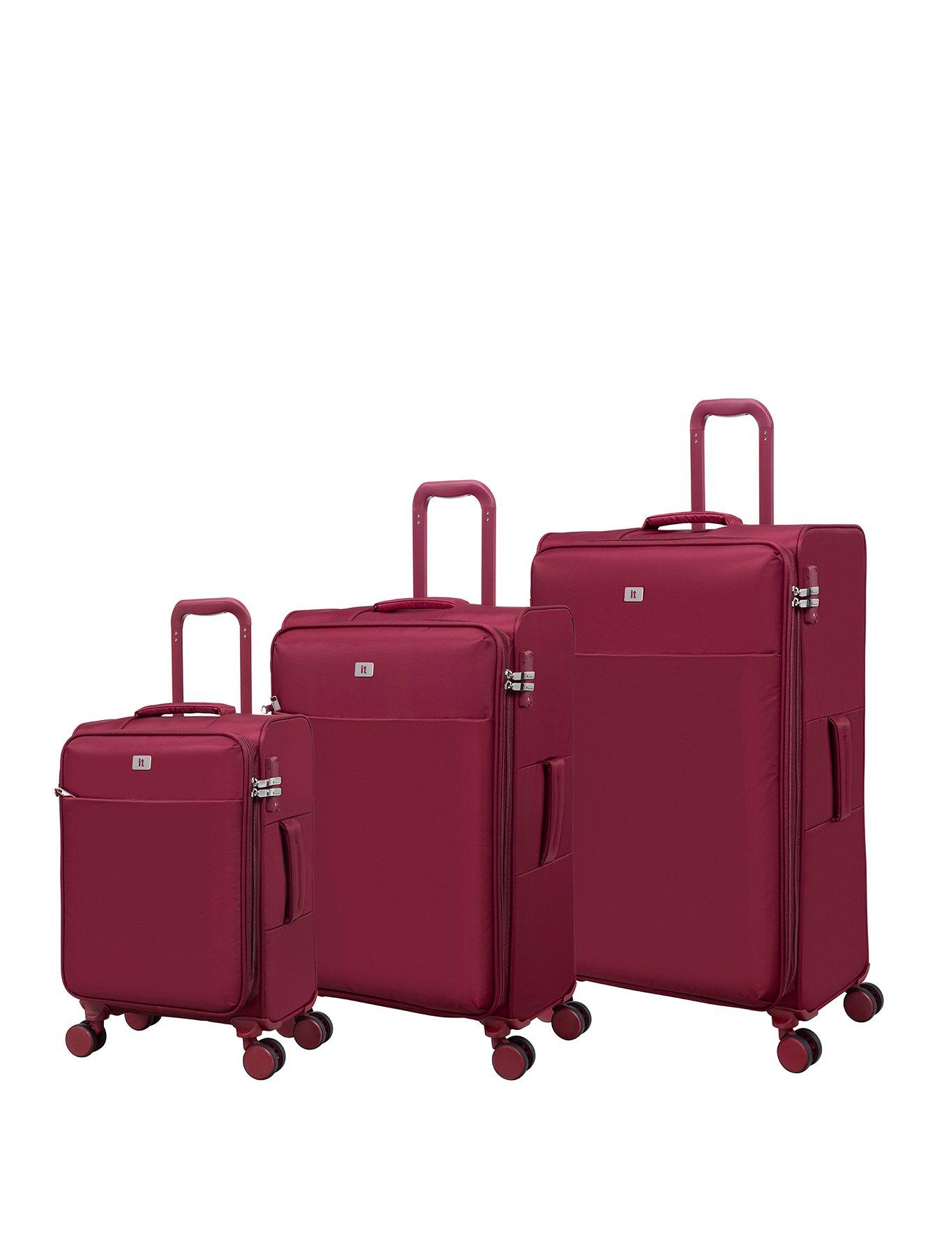 undefined Lustrous Luxe French Port 3pc Suitcase Set