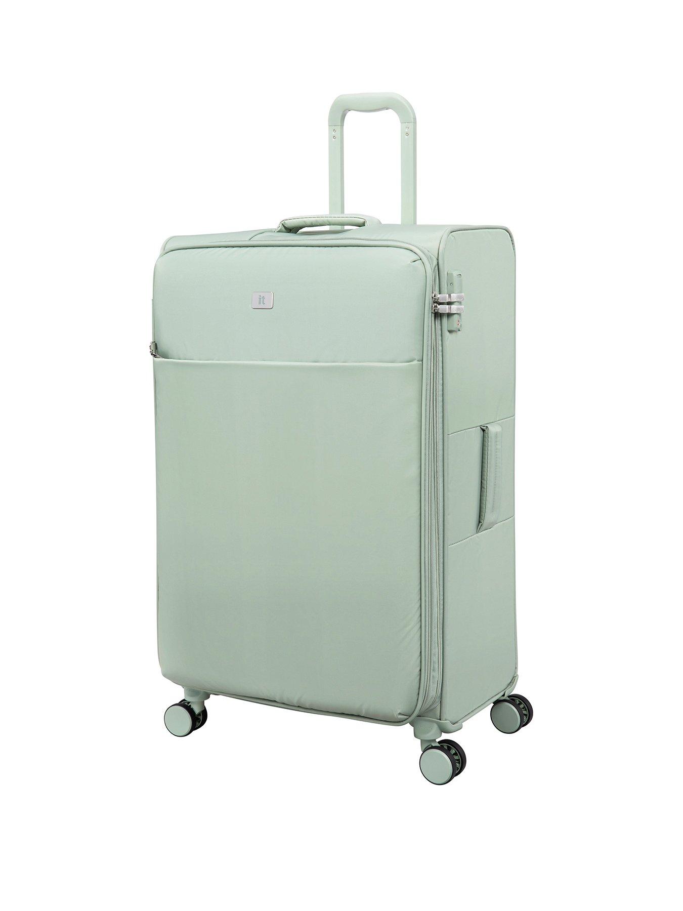 undefined Lustrous Luxe Desert Sage Large Suitcase