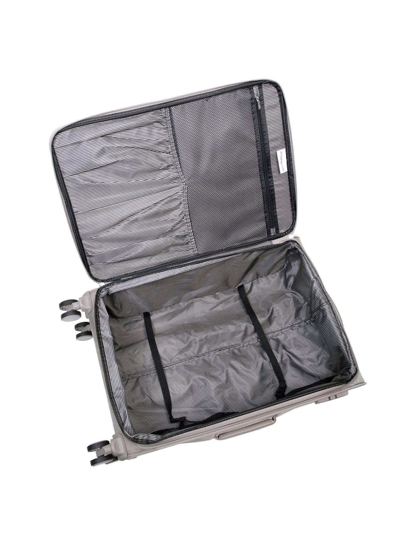 Image 6 of 6 of it Luggage Lustrous Luxe Moon Rock 3pc Suitcase Set