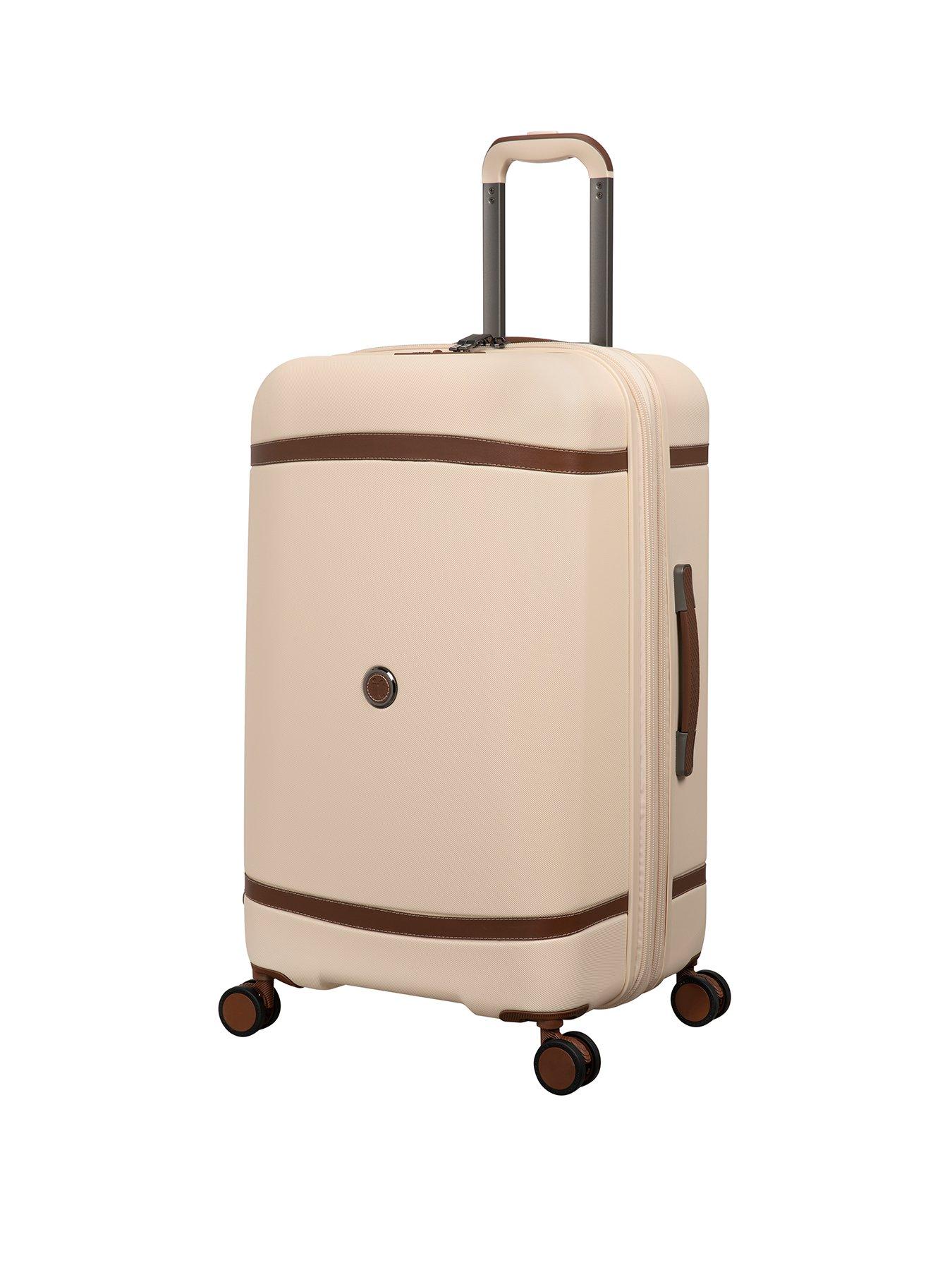 undefined Extravagant Cream Medium Suitcase