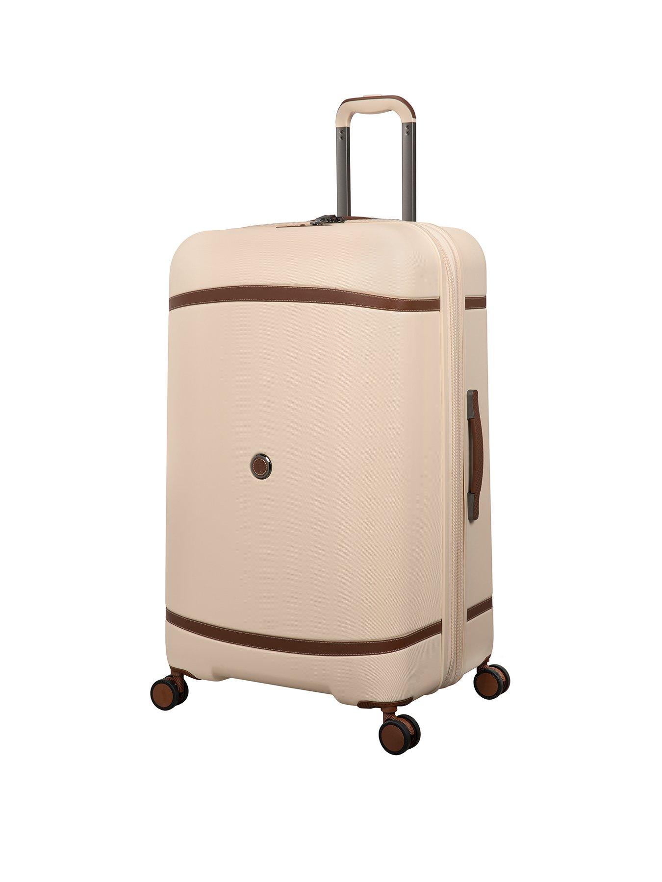 undefined Extravagant Cream Large Suitcase