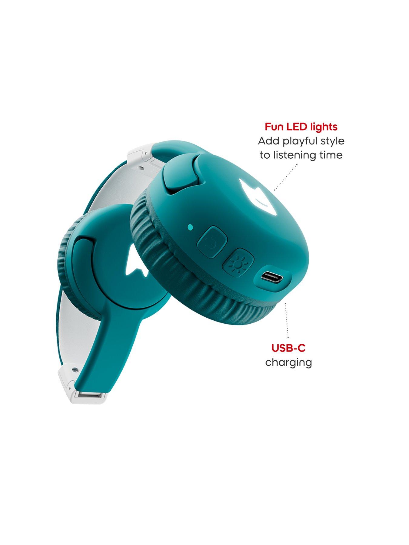  image of tonies-bluetooth-headphones-tropical-teal