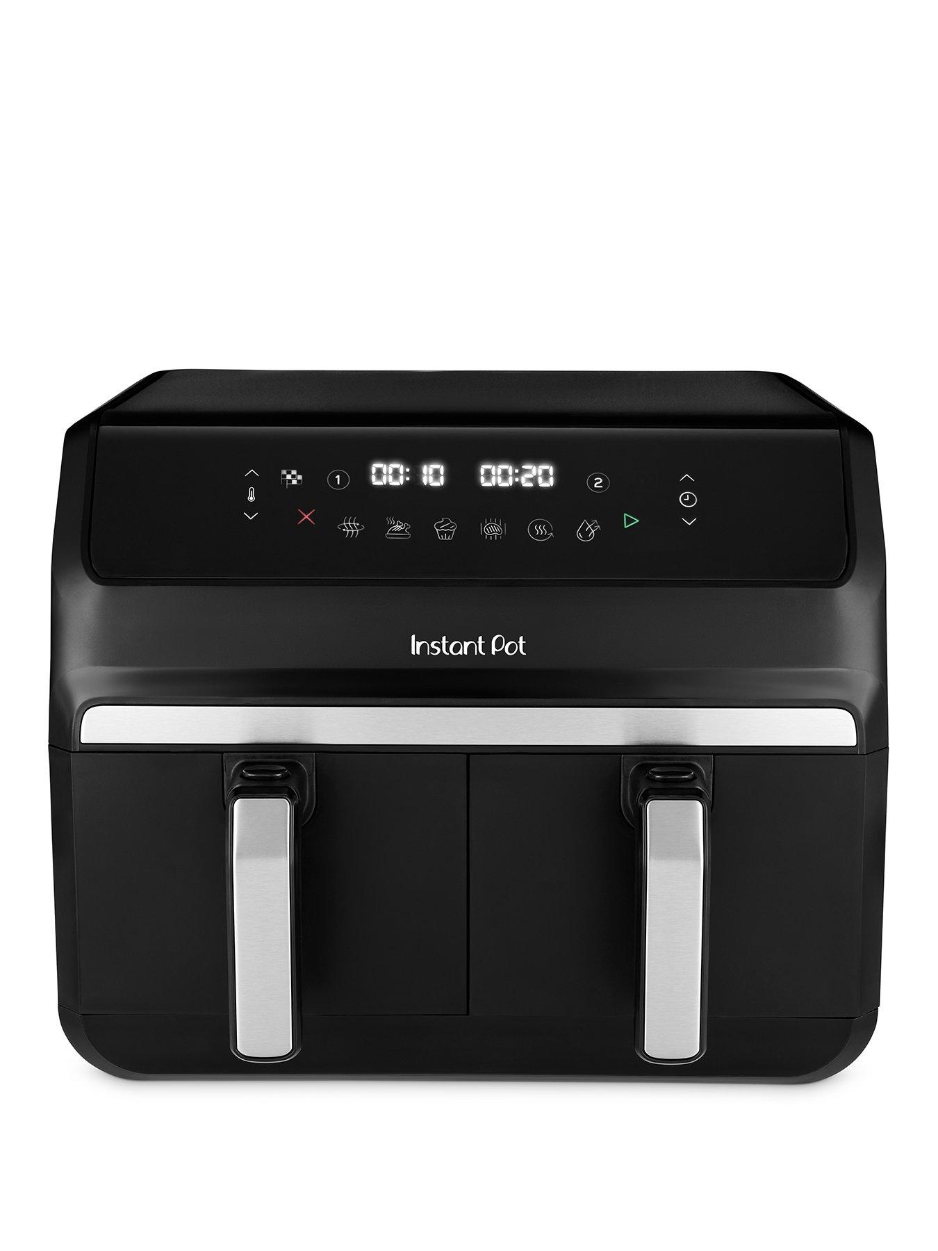 Instant Pot Vortex Dual 8L Air Fryer - Black Pepper