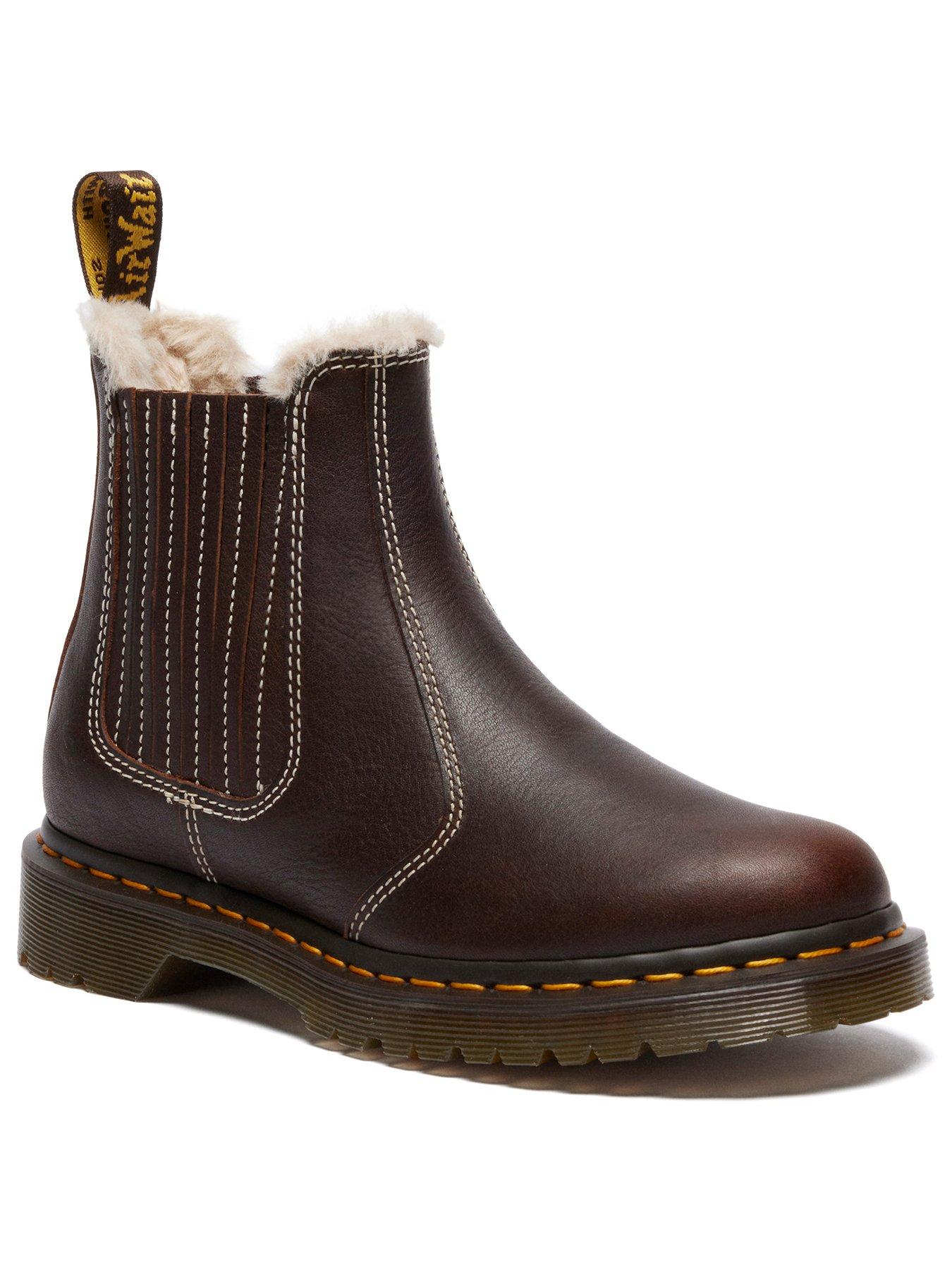  image of dr-martens-2976-leonore-ii-chelsea-boot-grizzly-dark-brown