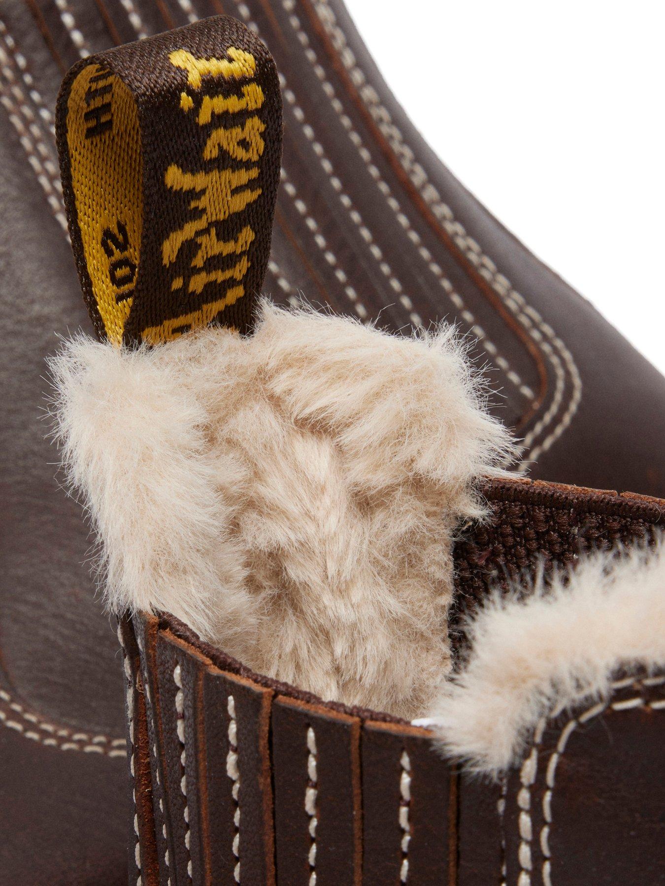  image of dr-martens-2976-leonore-ii-chelsea-boot-grizzly-dark-brown