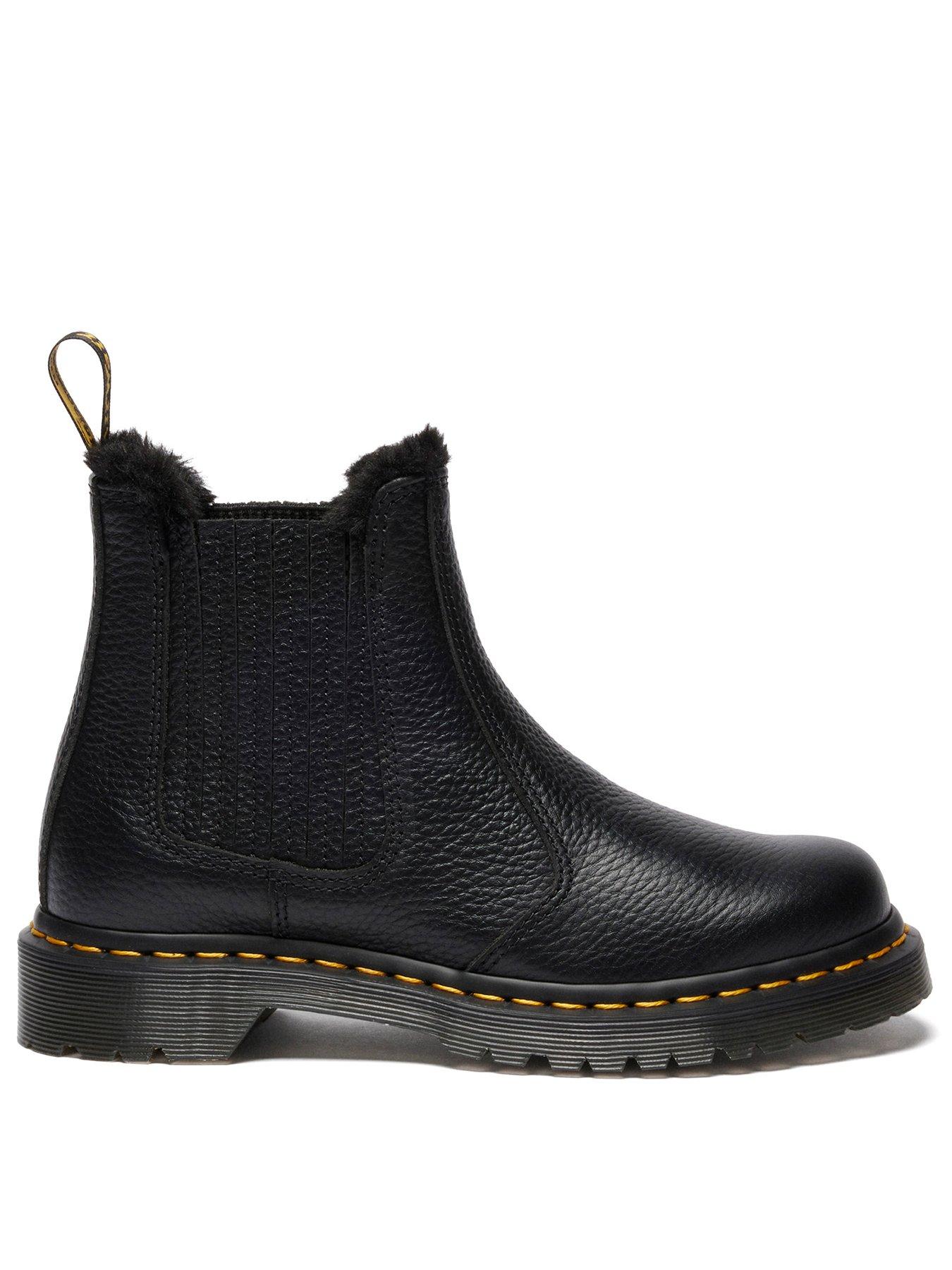 Image 2 of 7 of Dr Martens 2976 Leonore II Chelsea Boot Milled Nappa - Black