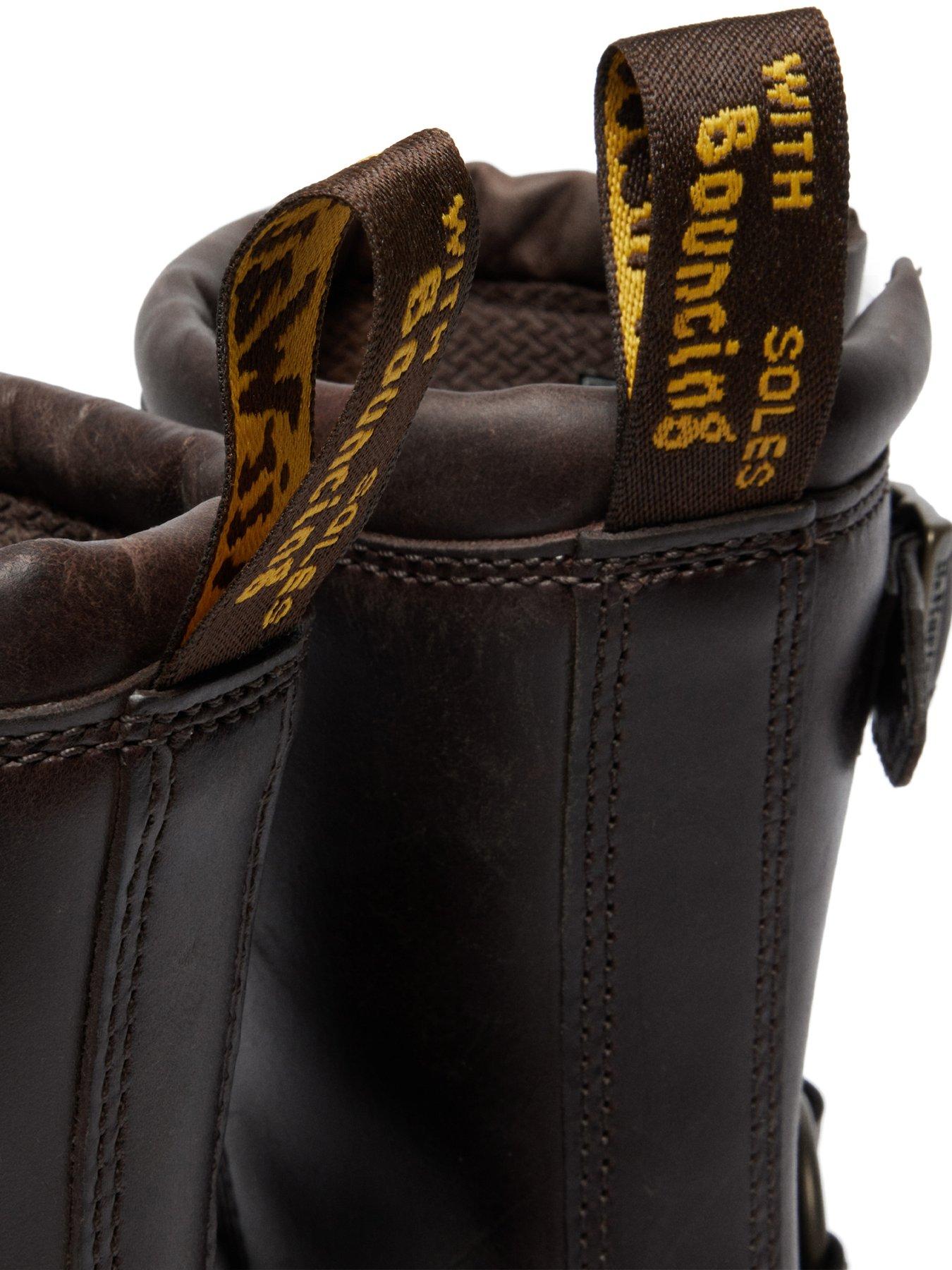  image of dr-martens-anistone-harness-ankle-boot-crazy-horse-dark-brown