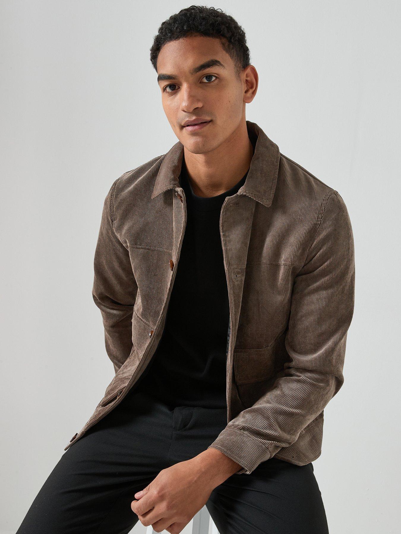 ONLY & SONS Lance Cord Jacket - Brown