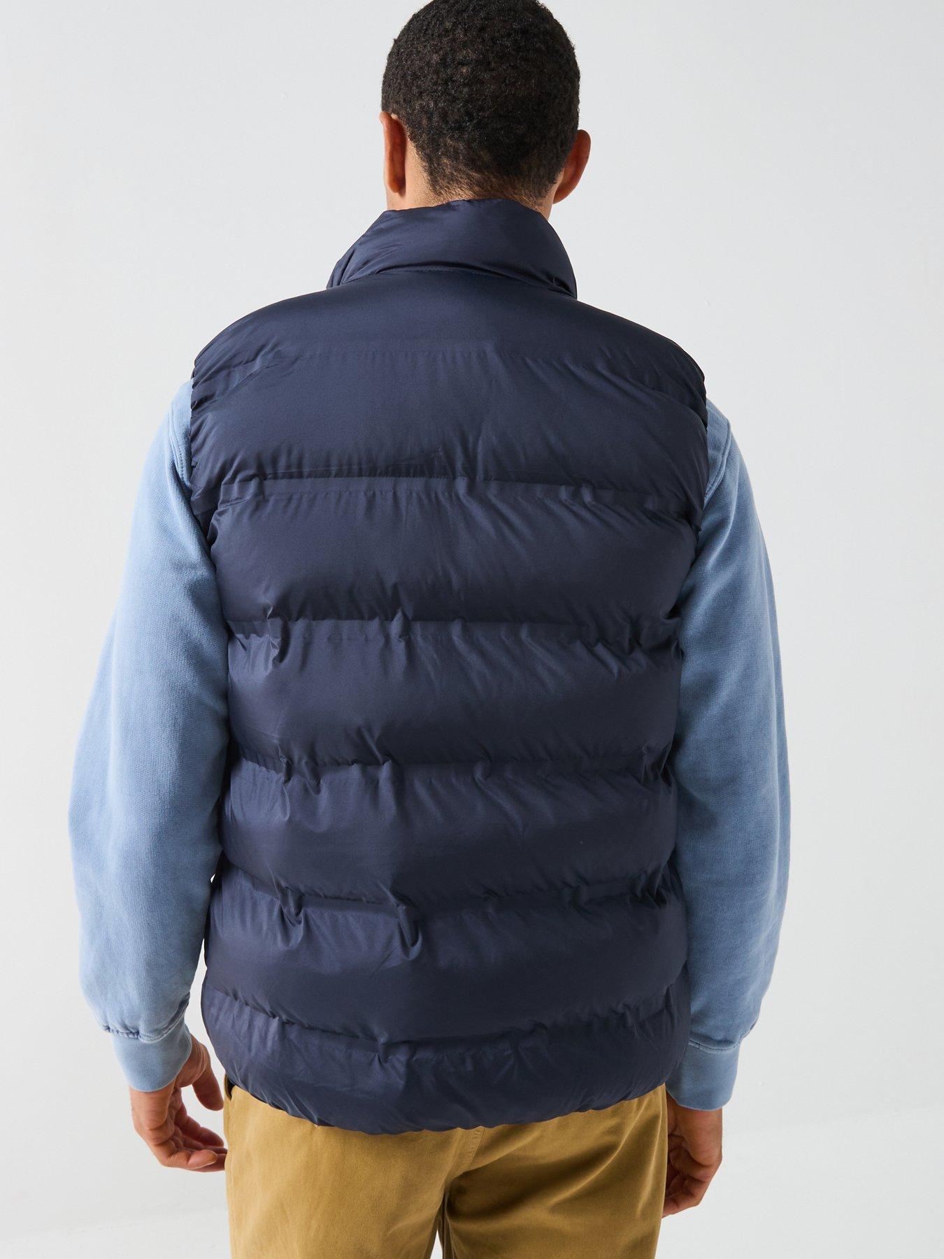  image of only-sons-union-padded-gilet-navy