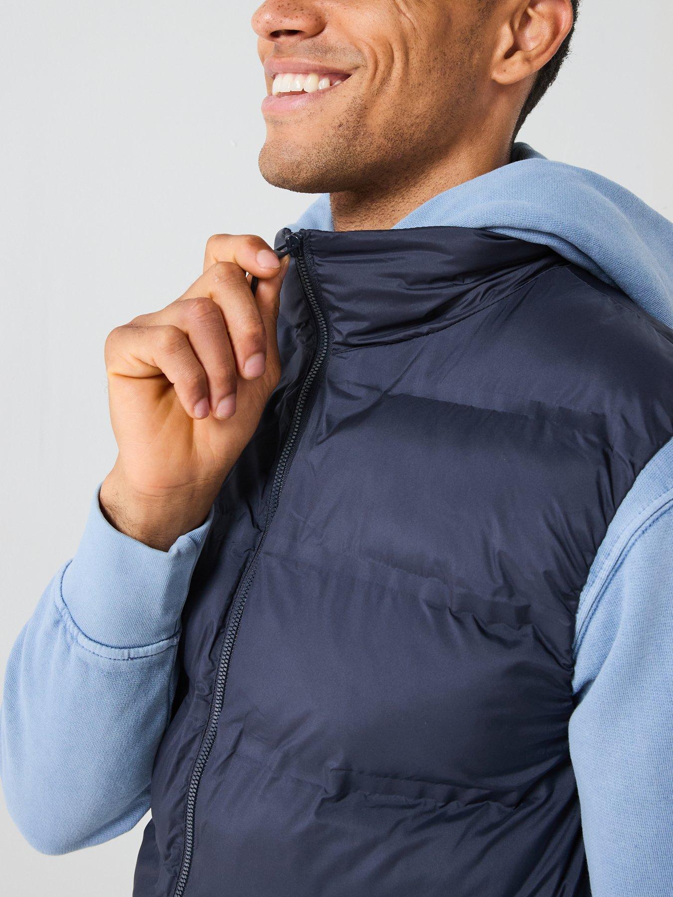  image of only-sons-union-padded-gilet-navy