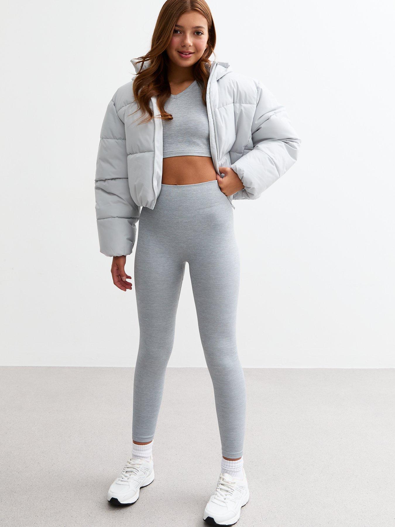 undefined Ath Marl Leggings - Grey