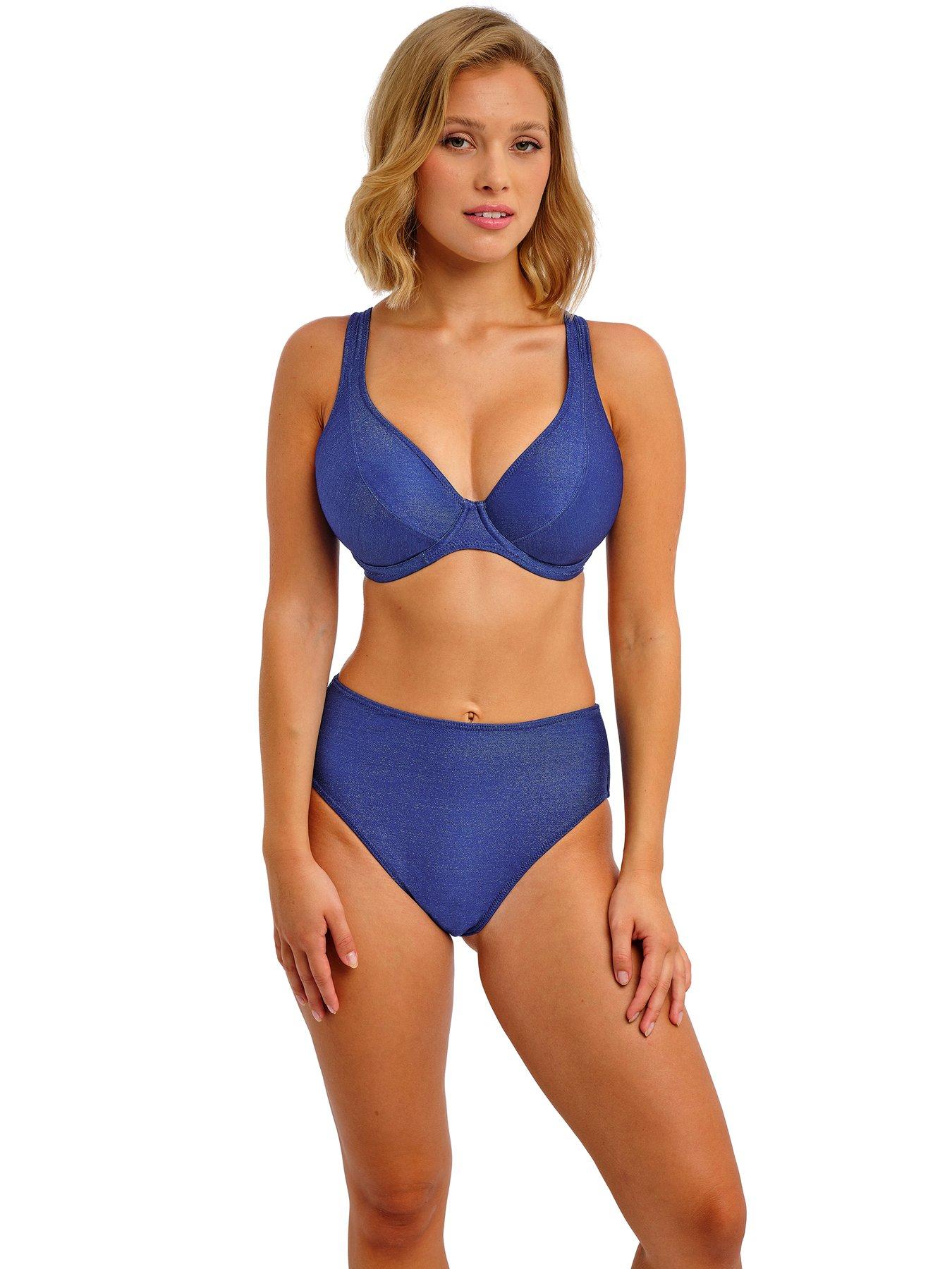 Freya Arizona Wave Underwire High Apex Bikini Top - Twilight