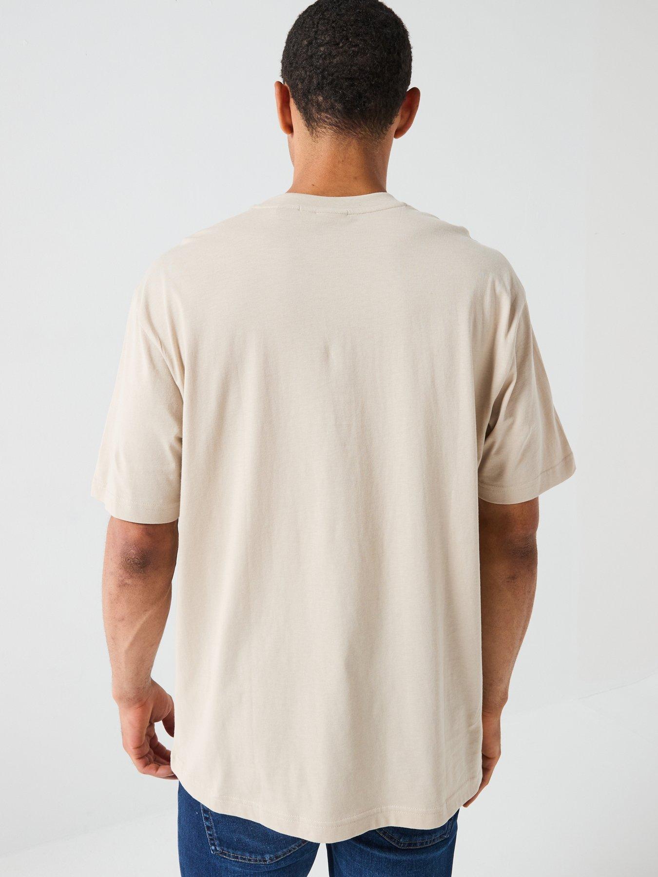  image of only-sons-muhammad-ali-graphic-short-sleeve-t-shirt-beige