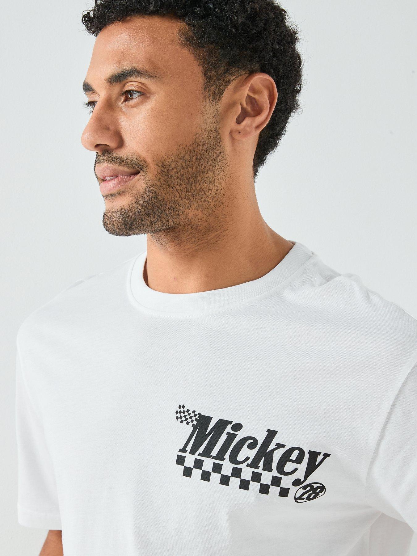  image of only-sons-mickey-mouse-graphic-t-shirt-white