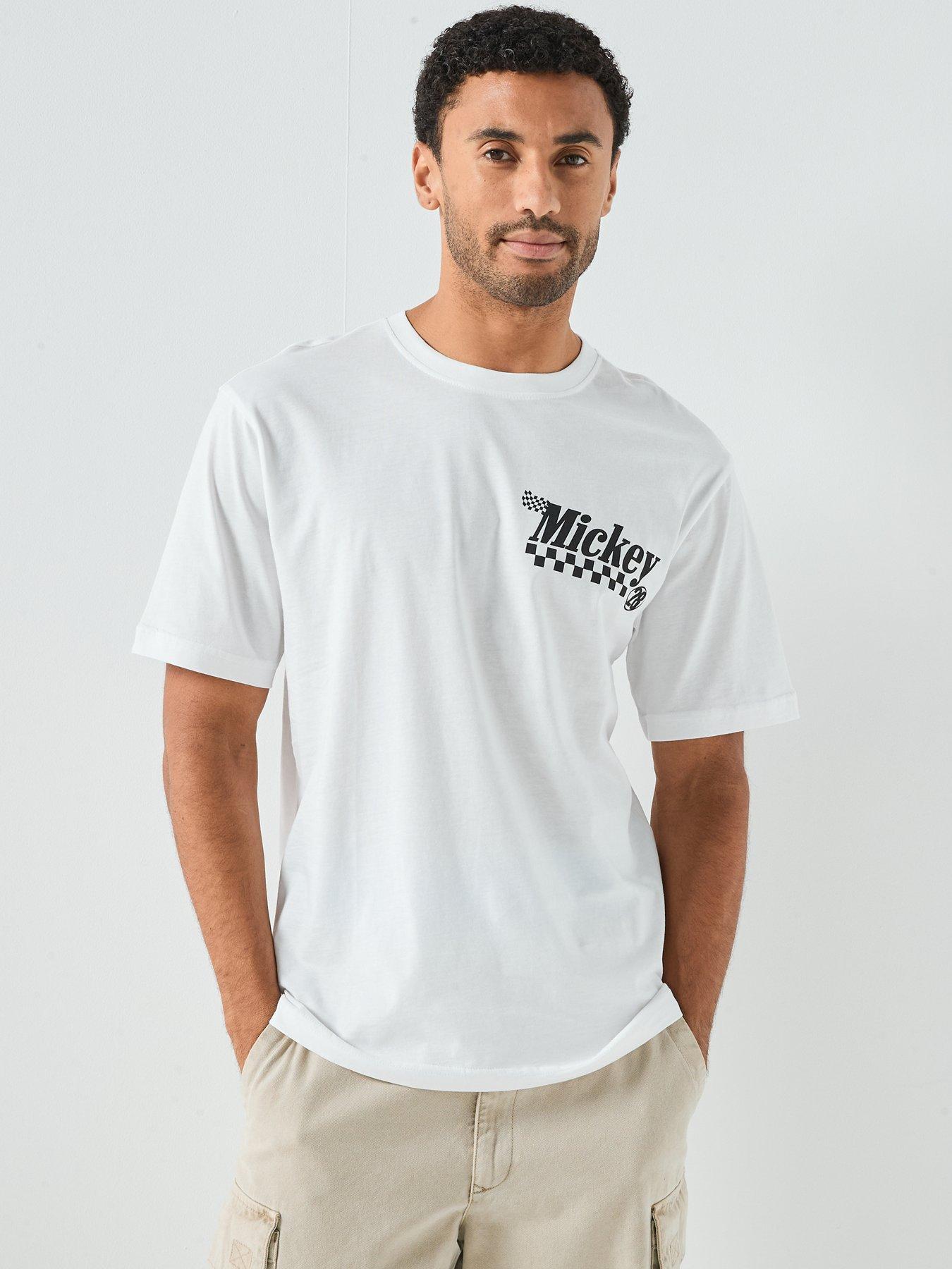  image of only-sons-mickey-mouse-graphic-t-shirt-white