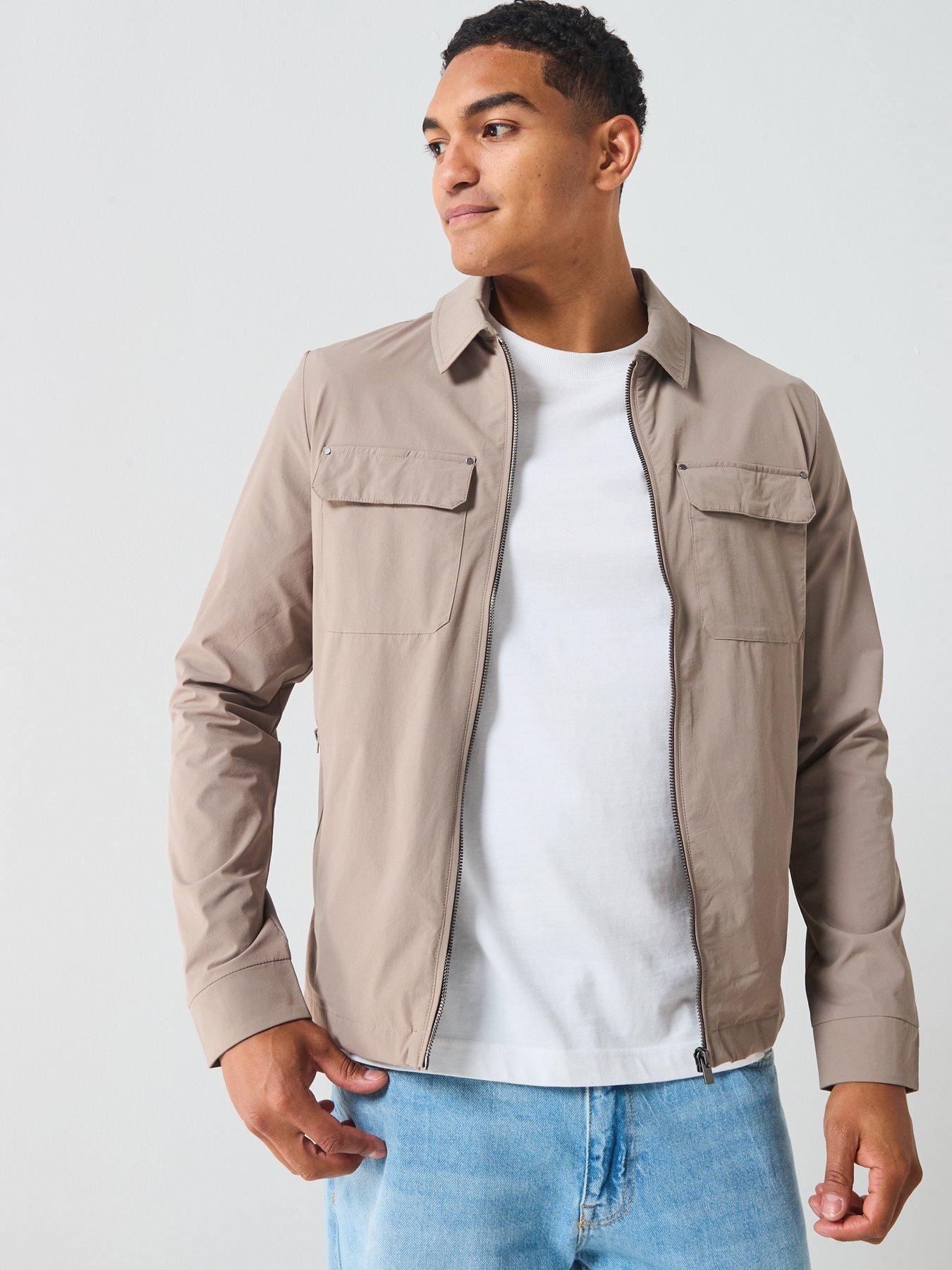 undefined River Island Defined Muscle Fit Shacket