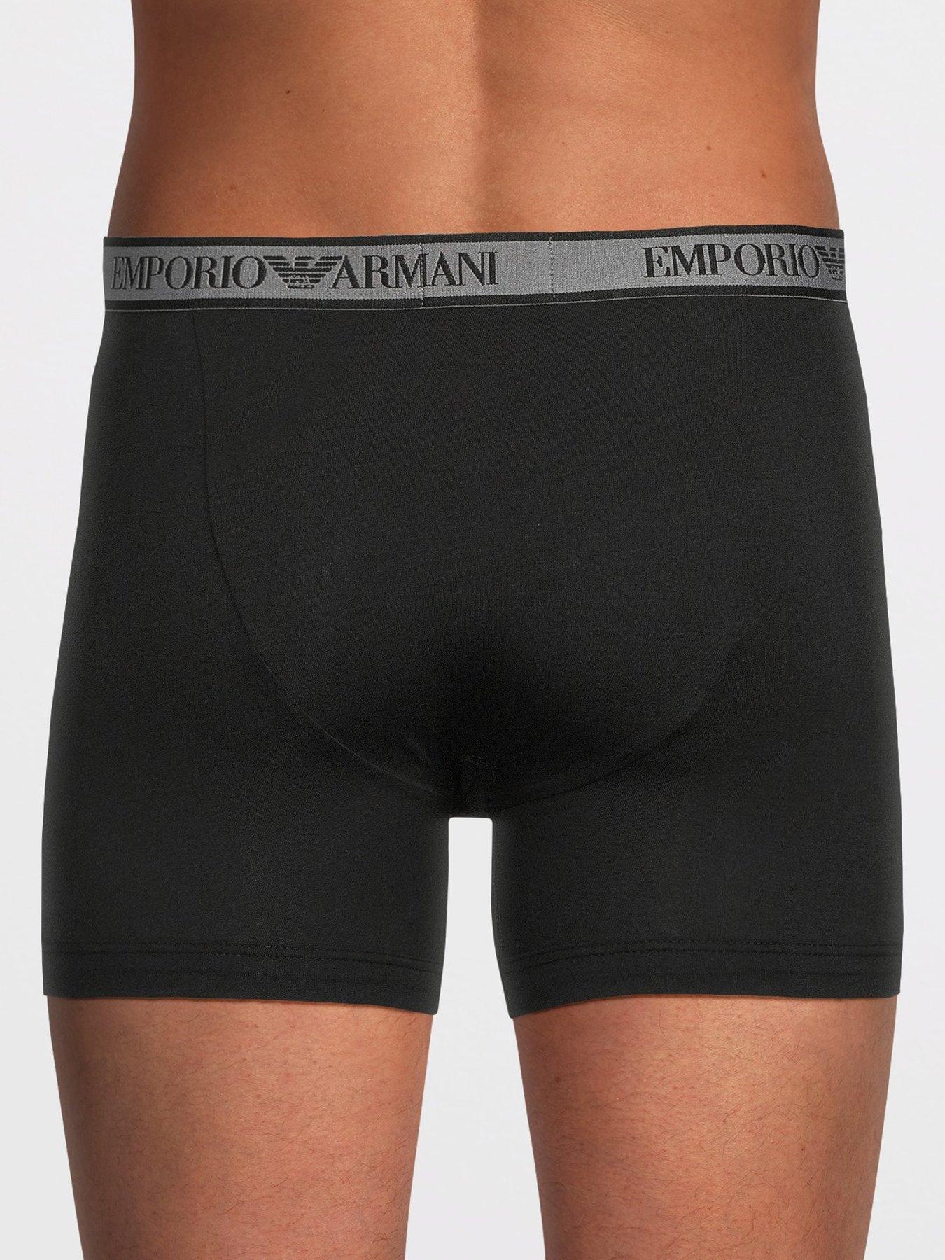 image of emporio-armani-bodywear-3-pack-boxer-shorts-black