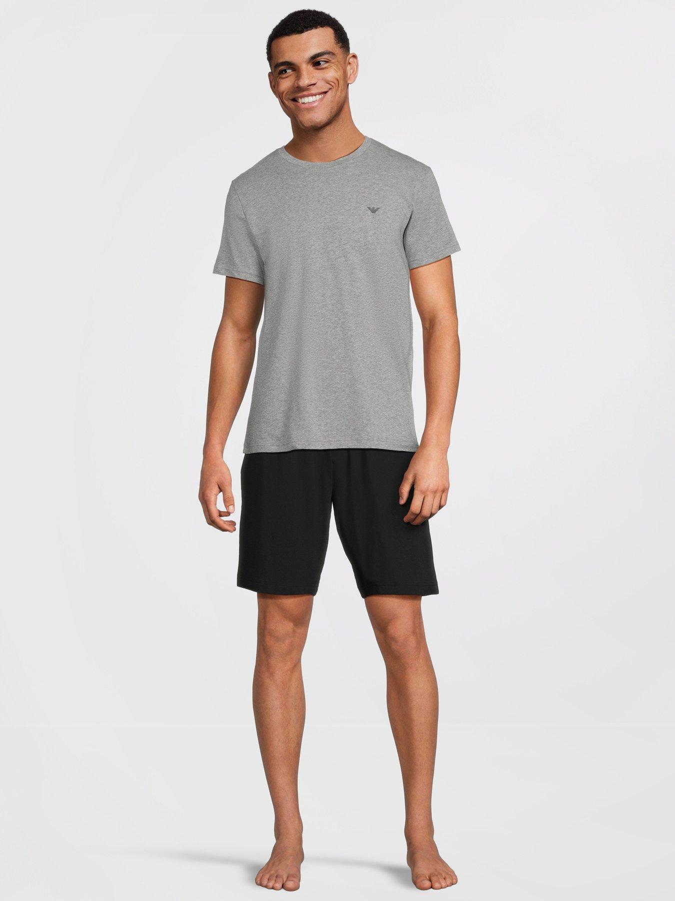 Image 4 of 6 of Emporio Armani Bodywear 2 Pack Endurance Crew Neck T-Shirts - Multi