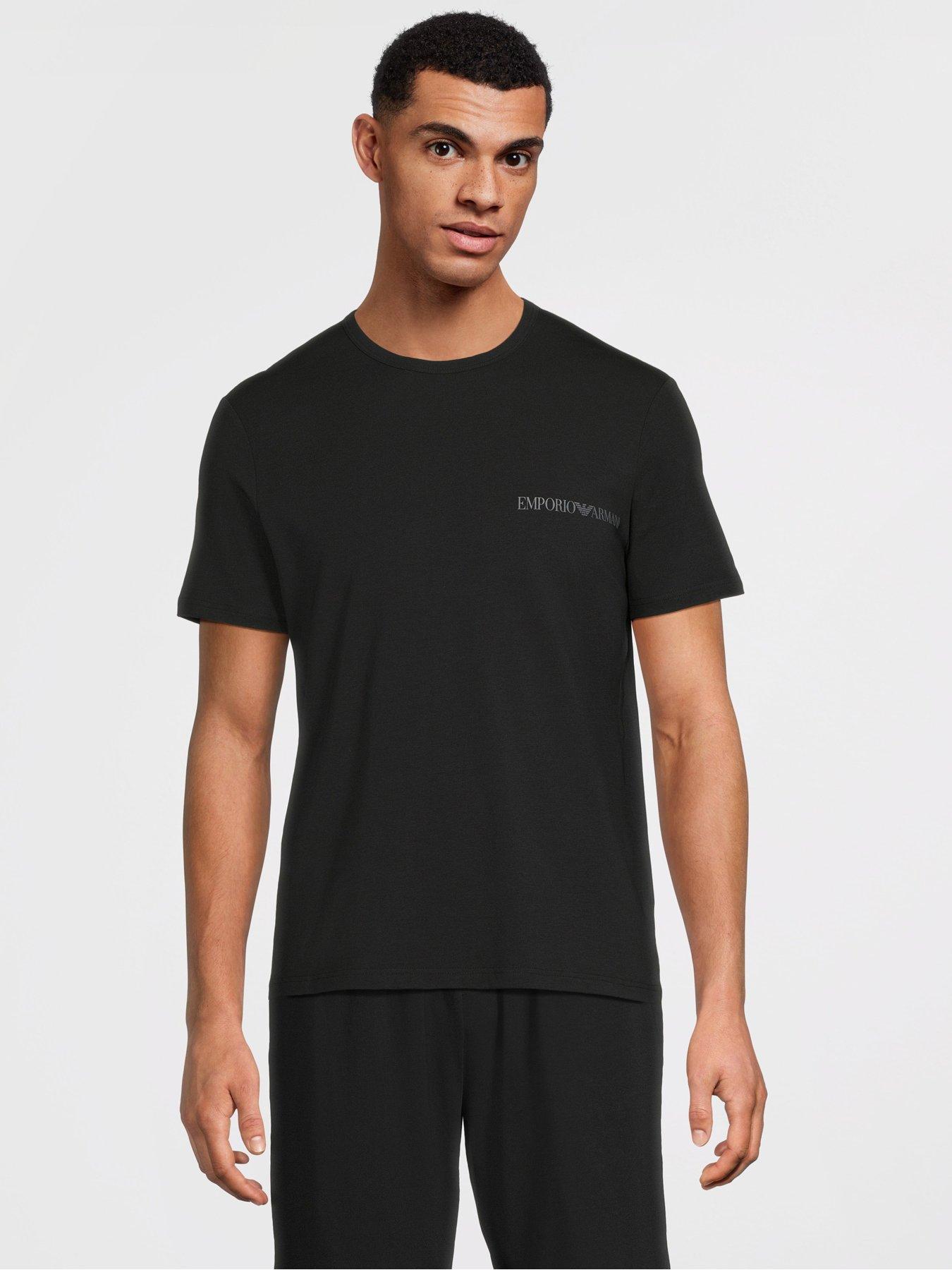  image of emporio-armani-bodywear-2-pack-crew-neck-t-shirts-multi