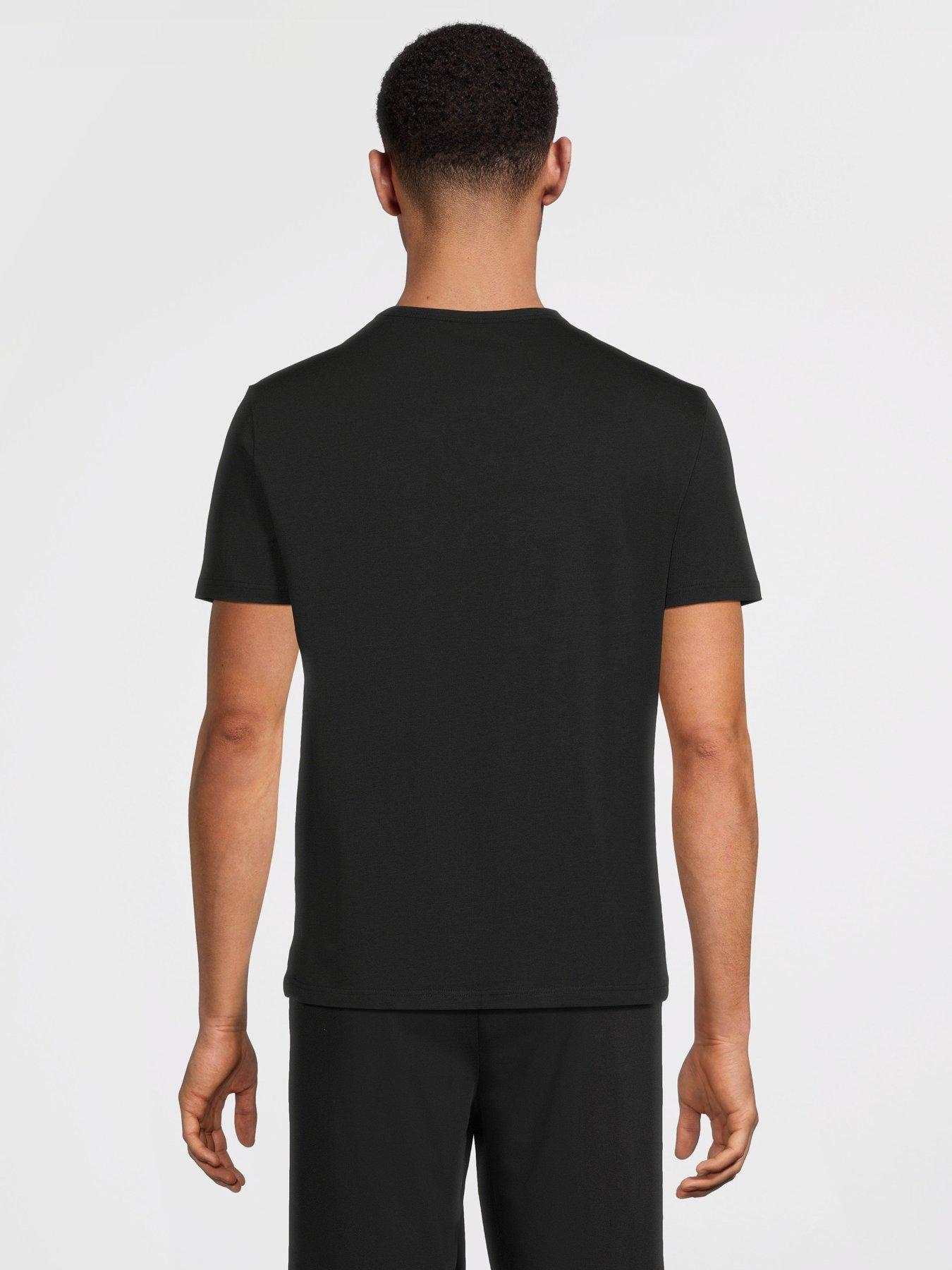  image of emporio-armani-bodywear-2-pack-crew-neck-t-shirts-multi