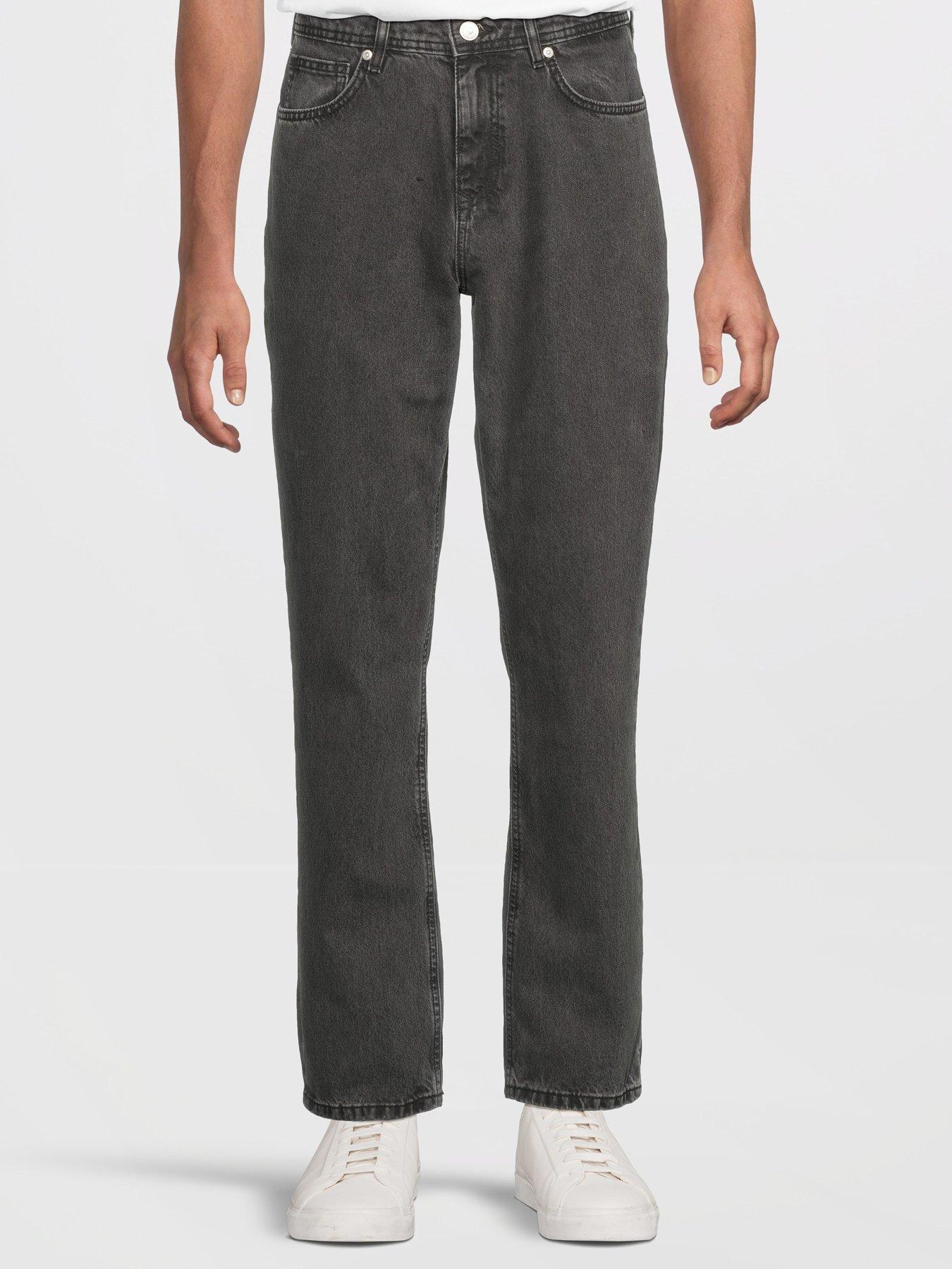 river-island-straight-fit-washed-jean-black