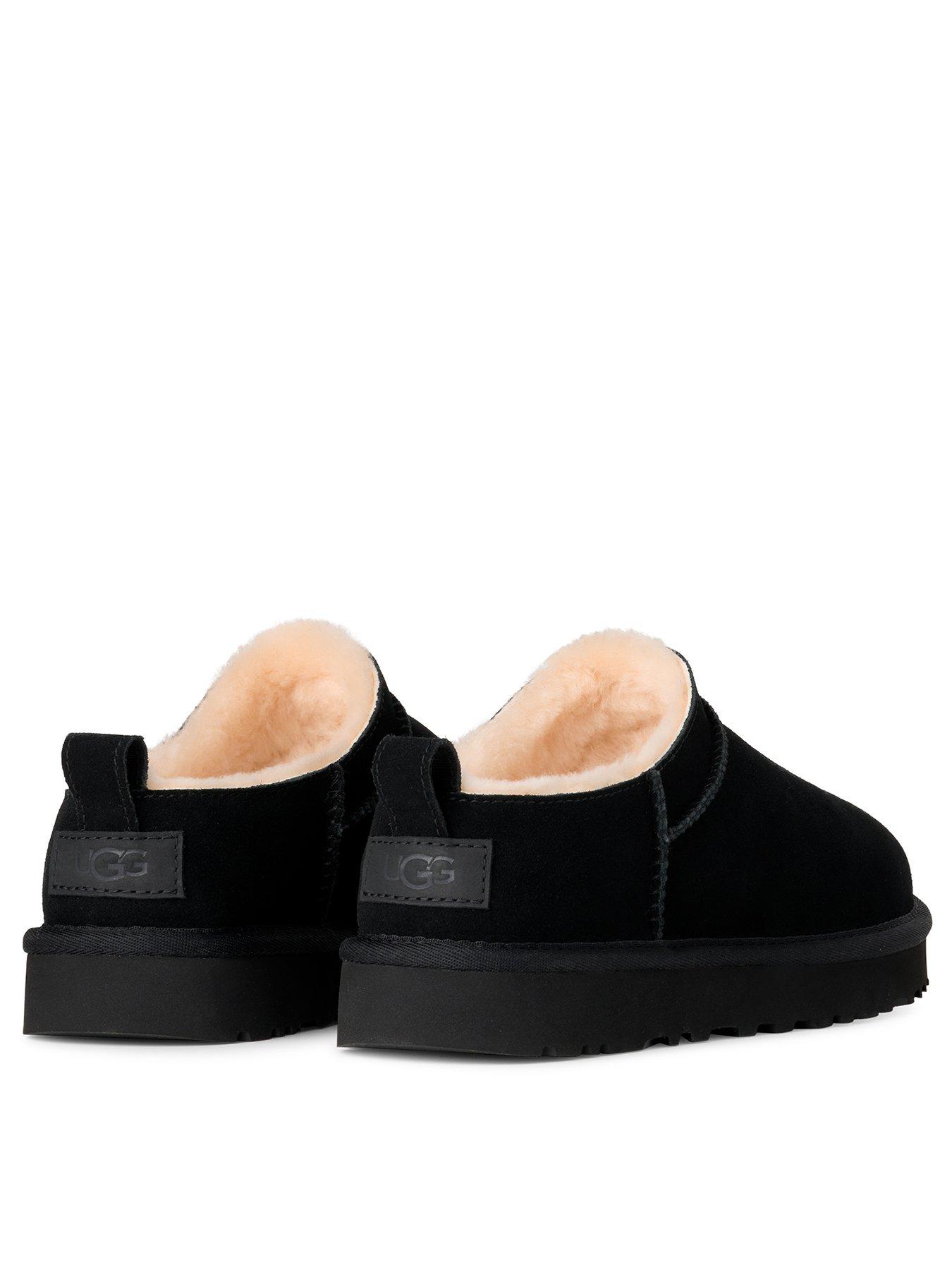 UGG Classic Micro Boots - Black | Littlewoods
