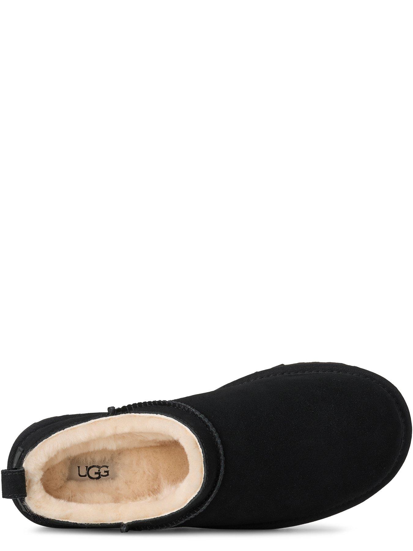Image 4 of 5 of UGG Womens Classic Micro Boots - Black