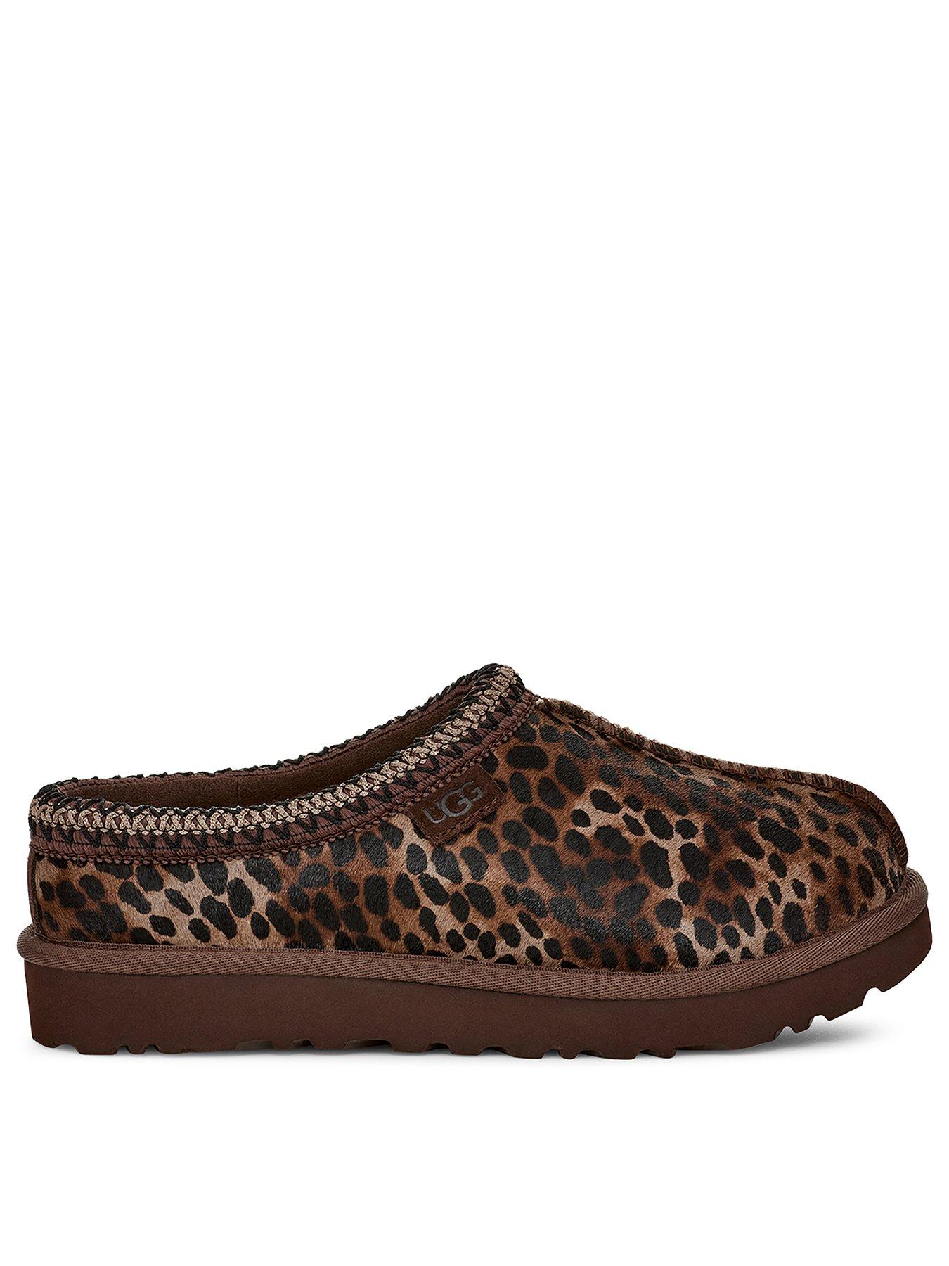  image of ugg-tasman-caspian-slippers-animal-print