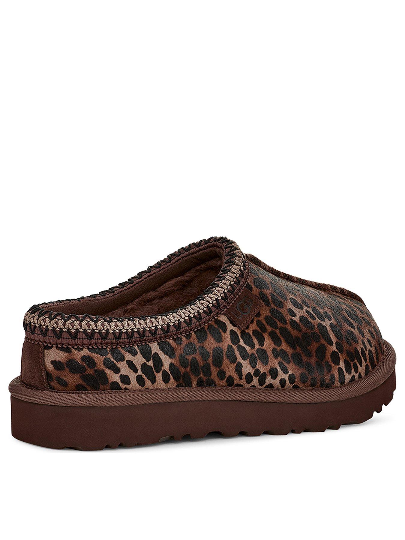  image of ugg-tasman-caspian-slippers-animal-print