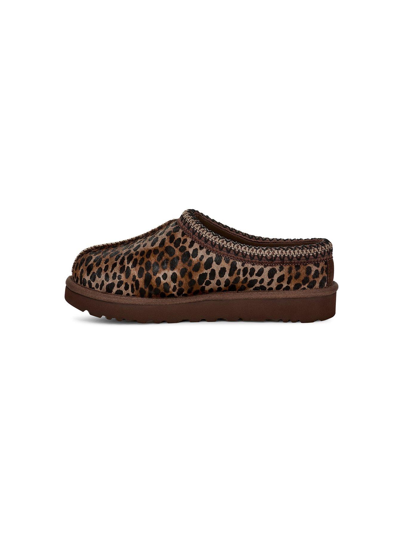  image of ugg-tasman-caspian-slippers-animal-print