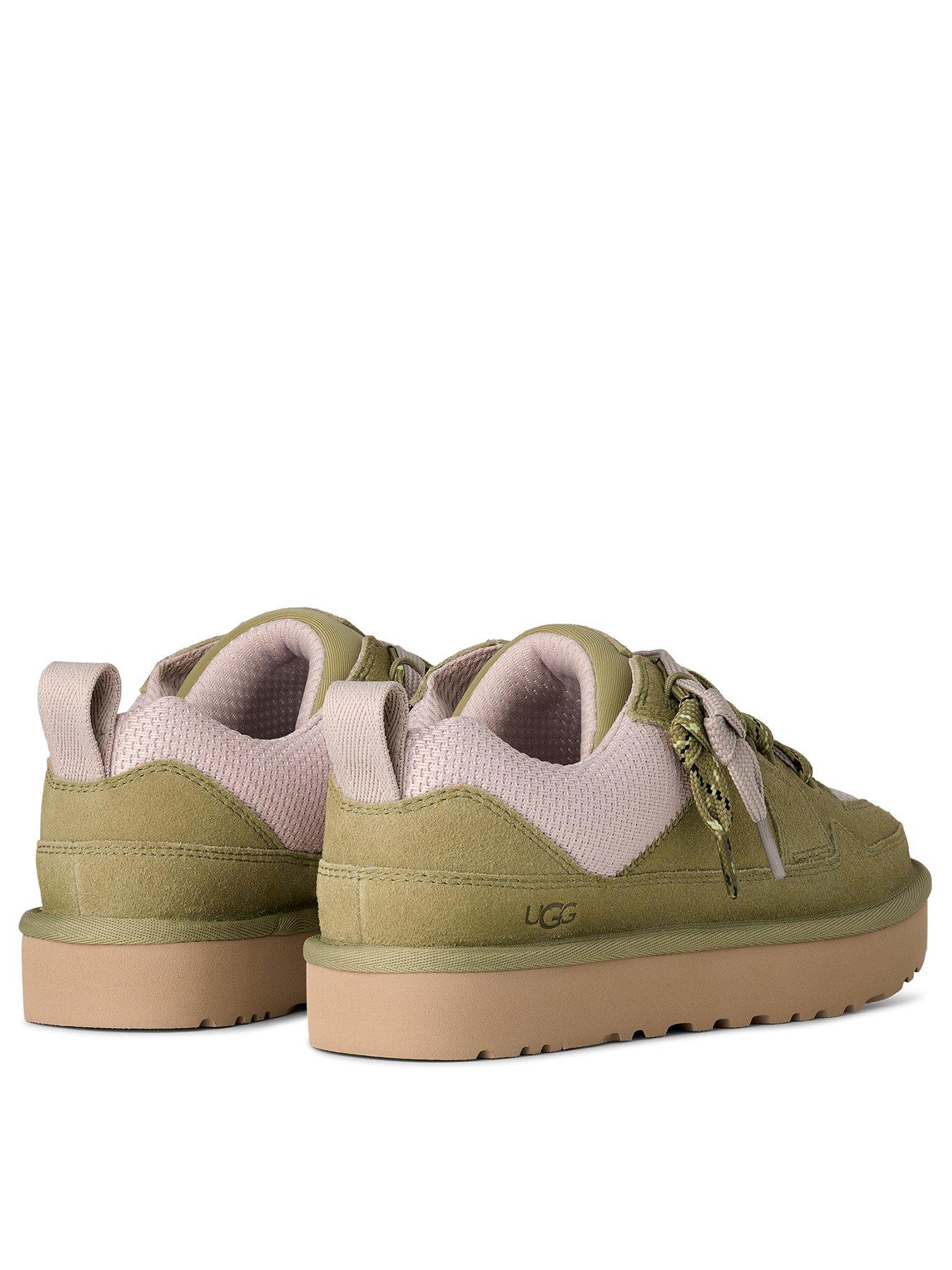  image of ugg-lo-lowmel-trainers-muted-brassnbspgreen