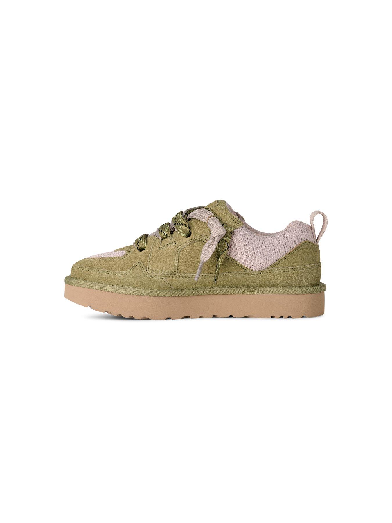  image of ugg-lo-lowmel-trainers-muted-brassnbspgreen