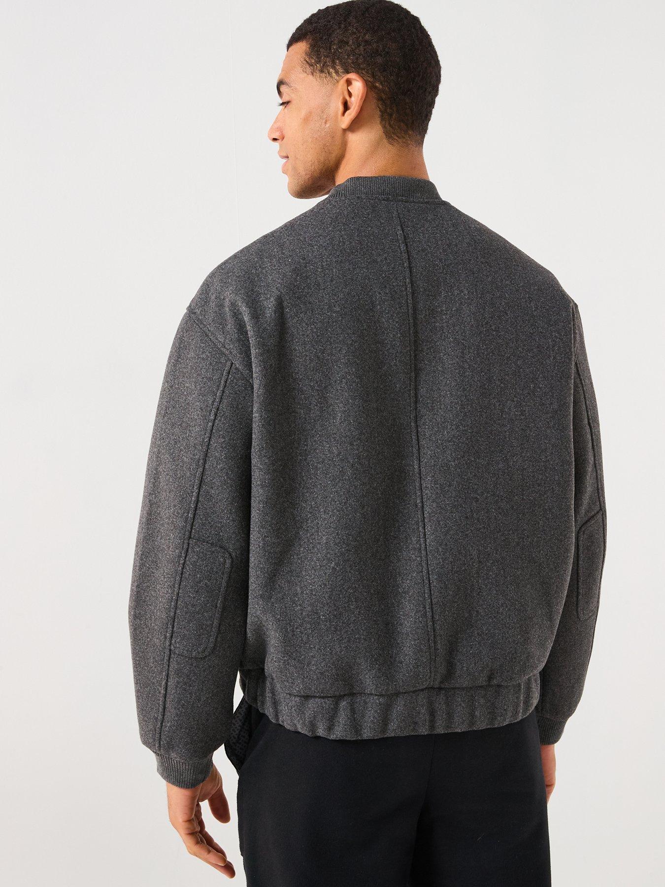 Image 2 of 6 of ONLY & SONS Bomber Jacket - Dark Grey