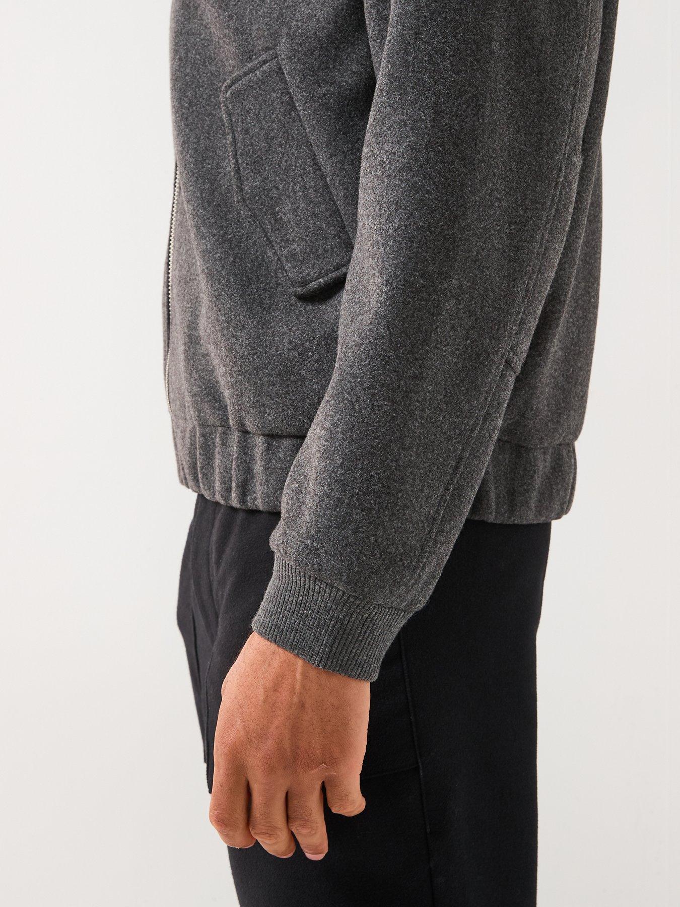 Image 5 of 6 of ONLY & SONS Bomber Jacket - Dark Grey