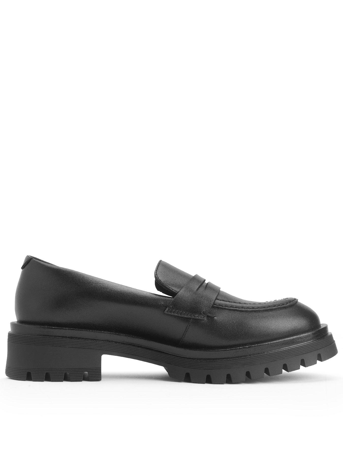 start-rite-paris-angry-angels-girls-black-leather-slip-on-school-shoes