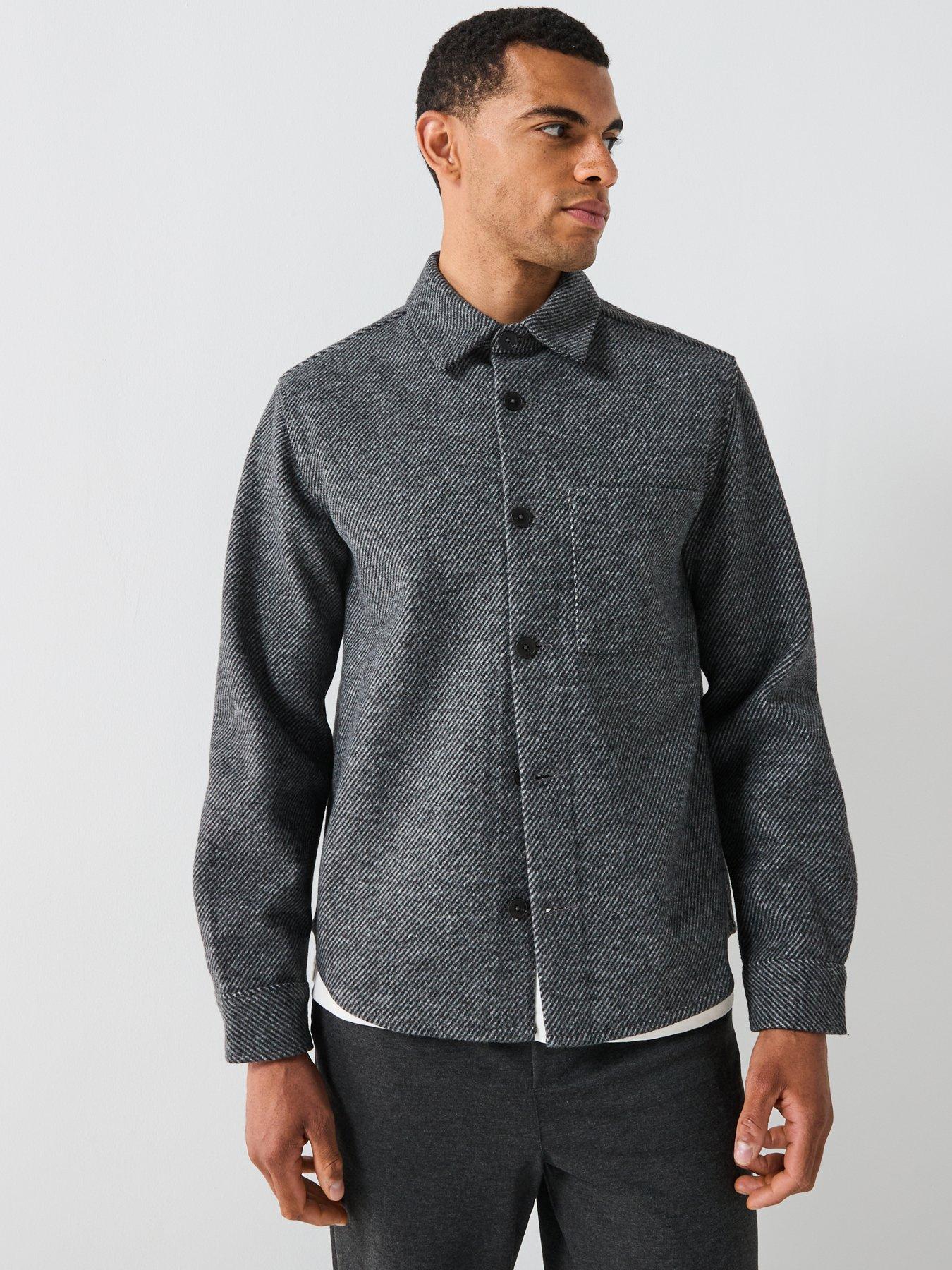 only-sons-micah-twill-overshirt-grey