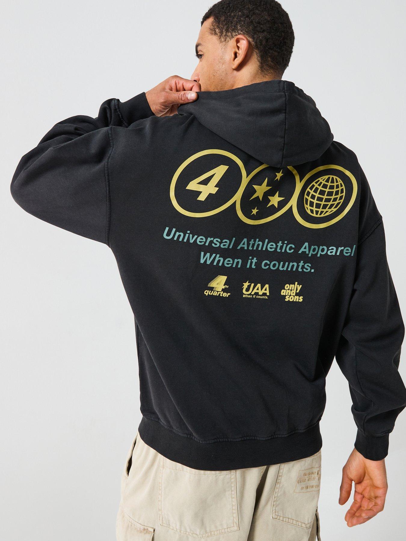 ONLY & SONS Autumn Garment Washed Hoodie - Black