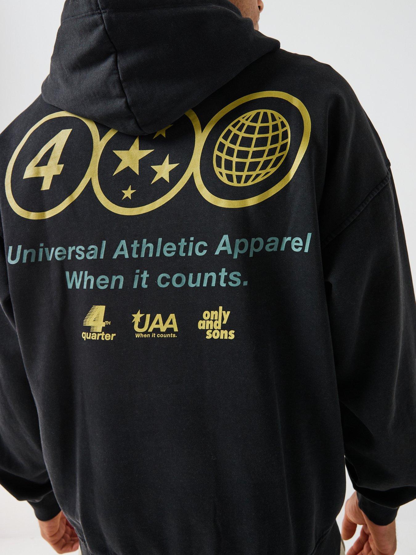  image of only-sons-autumn-garment-washed-hoodie-black