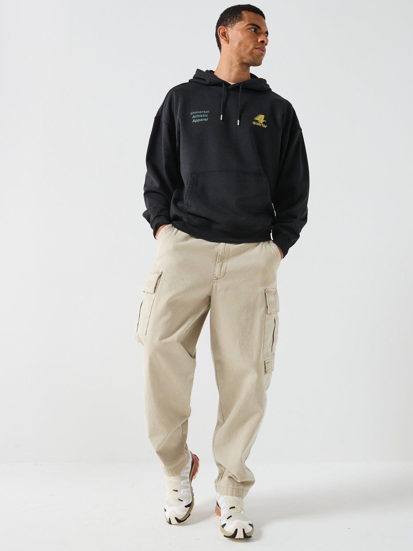  image of only-sons-autumn-garment-washed-hoodie-black