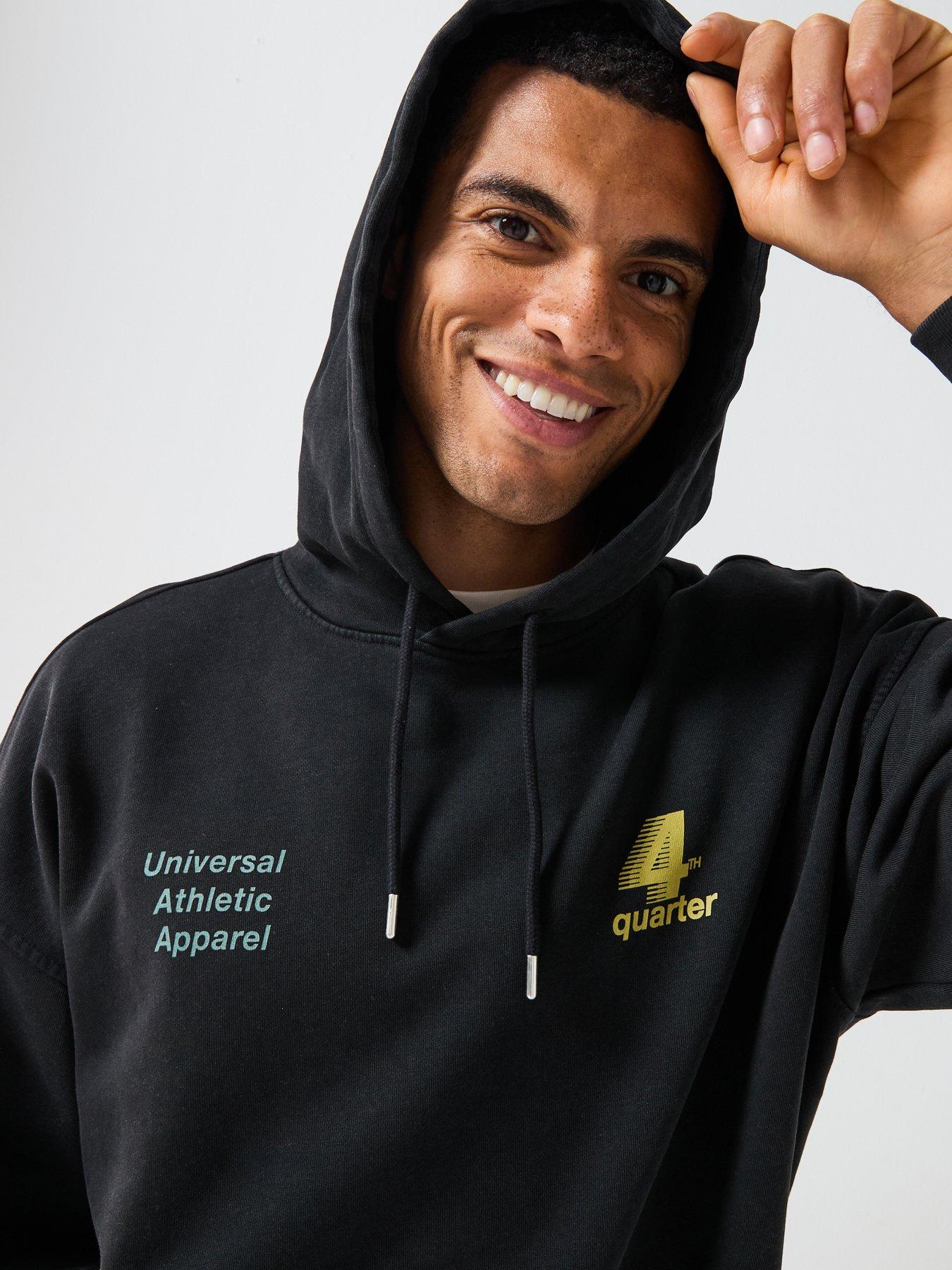  image of only-sons-autumn-garment-washed-hoodie-black