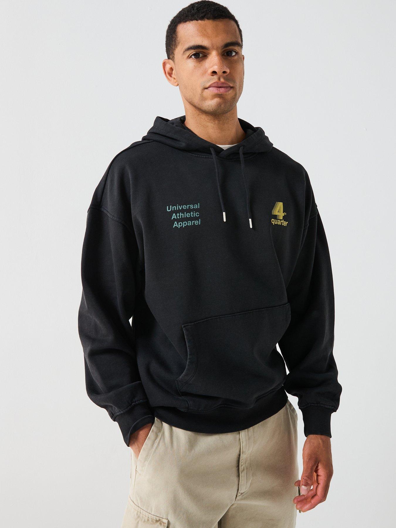  image of only-sons-autumn-garment-washed-hoodie-black