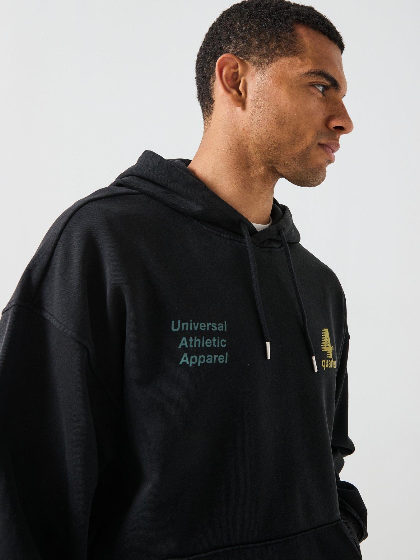  image of only-sons-autumn-garment-washed-hoodie-black